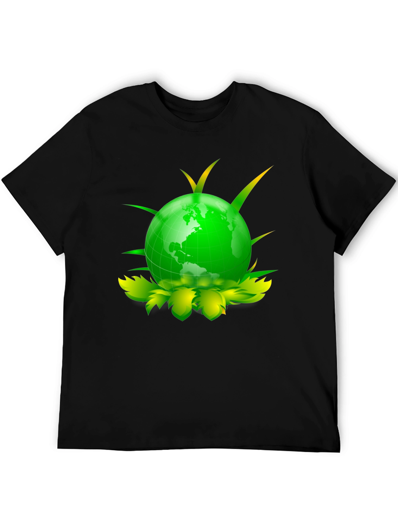 Green Earth Graphic Tee - Eco-Friendly Design
