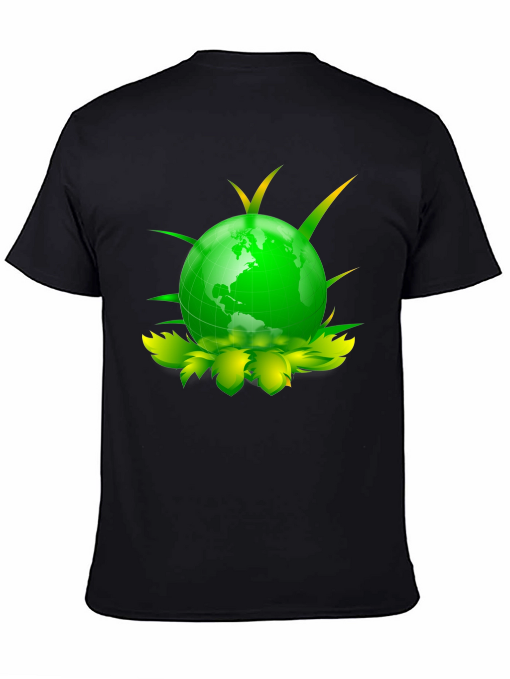 Green Earth Graphic Tee - Eco-Friendly Design