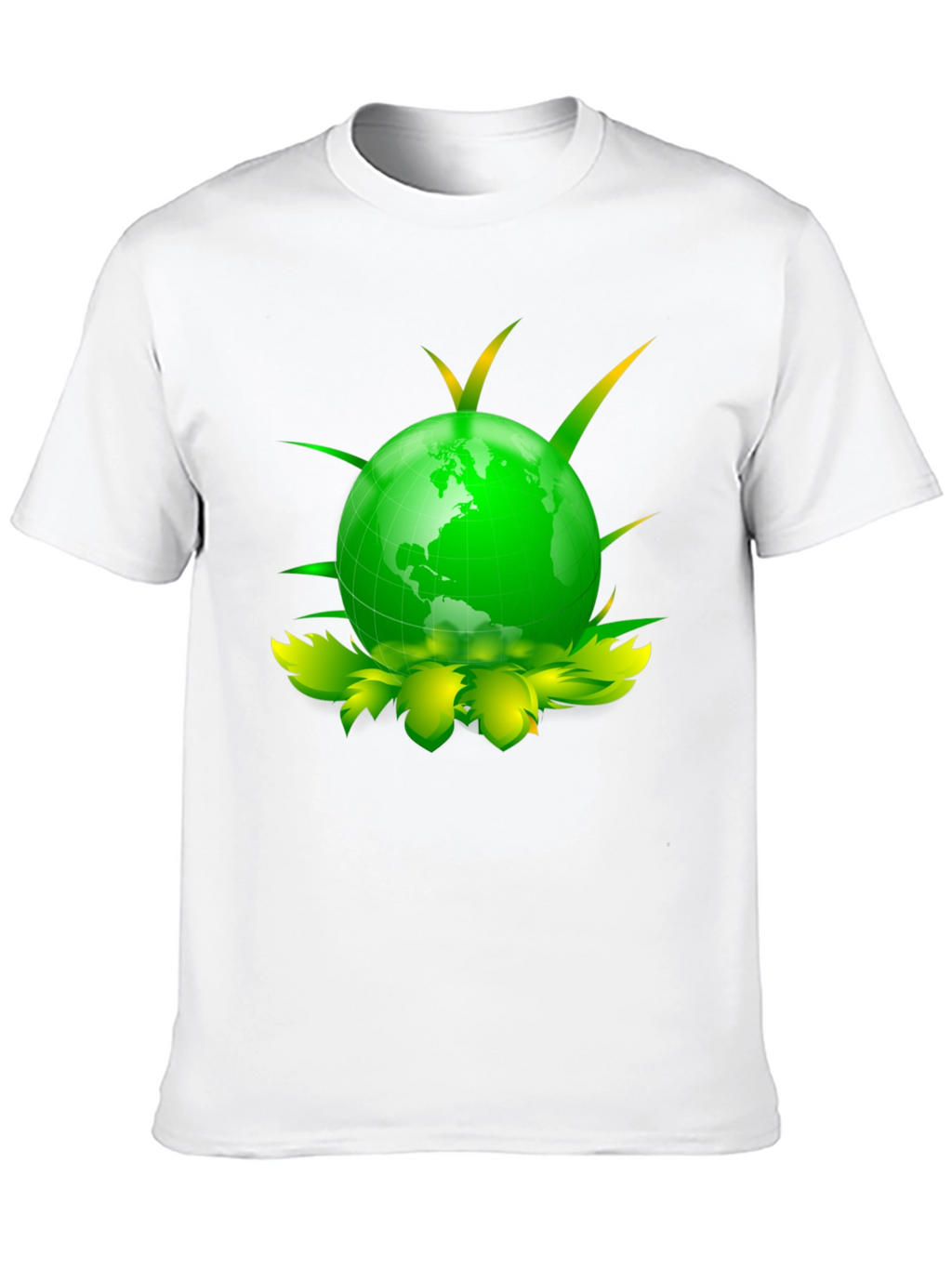 Green Earth Graphic Tee - Eco-Friendly Design