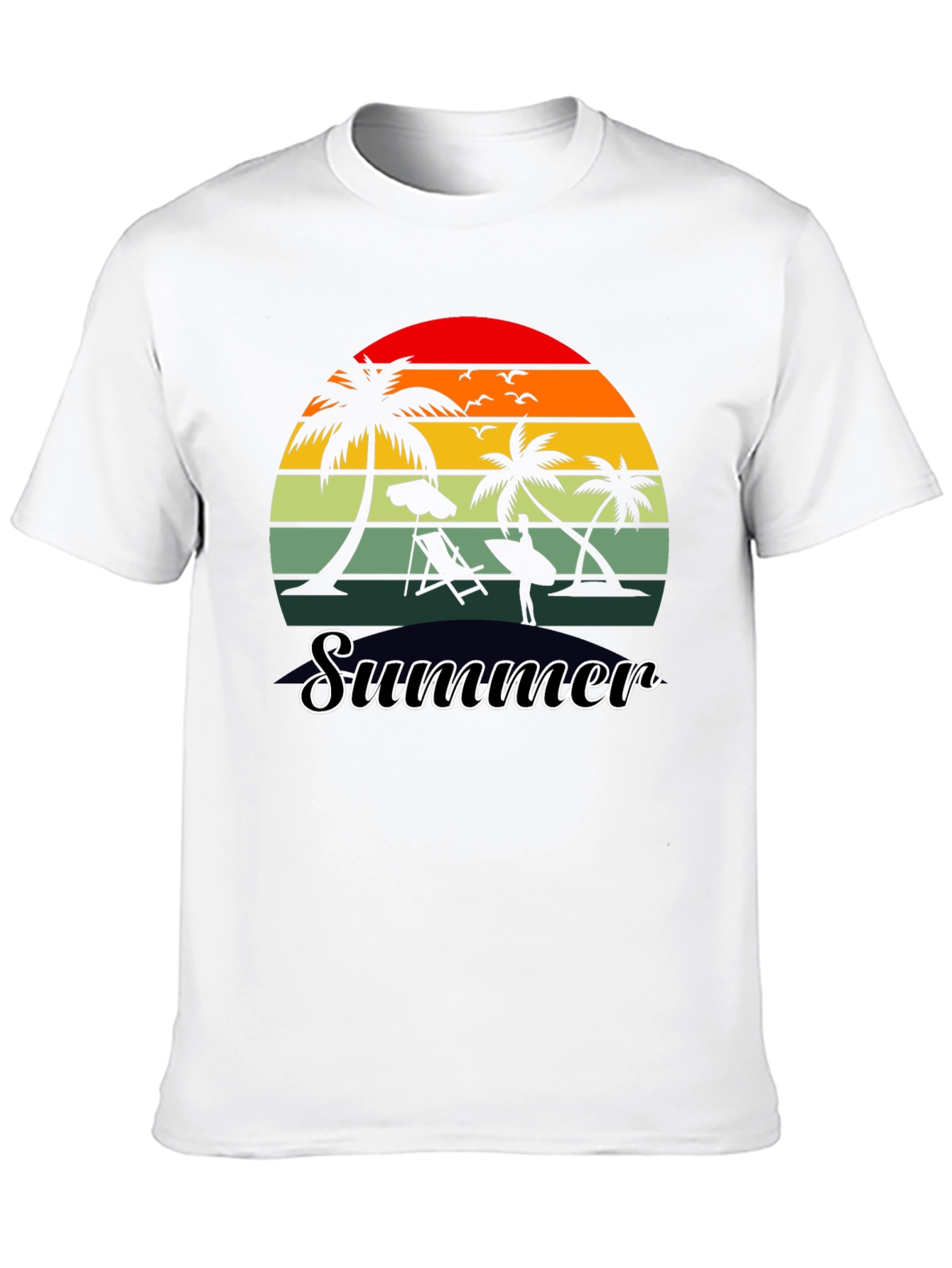 Retro Summer Beach T-Shirt