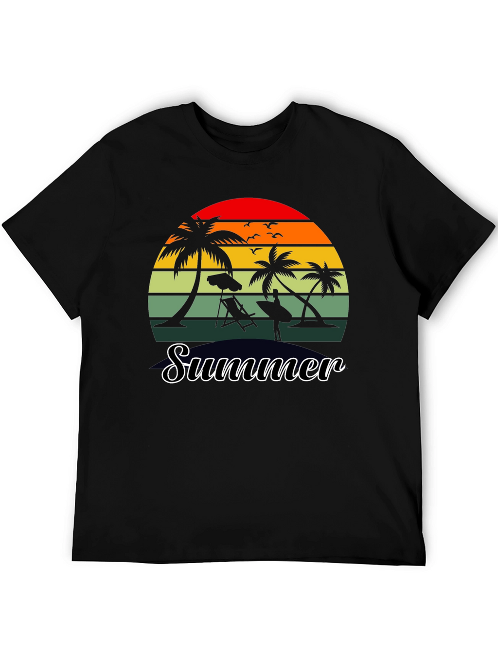 Retro Summer Beach T-Shirt