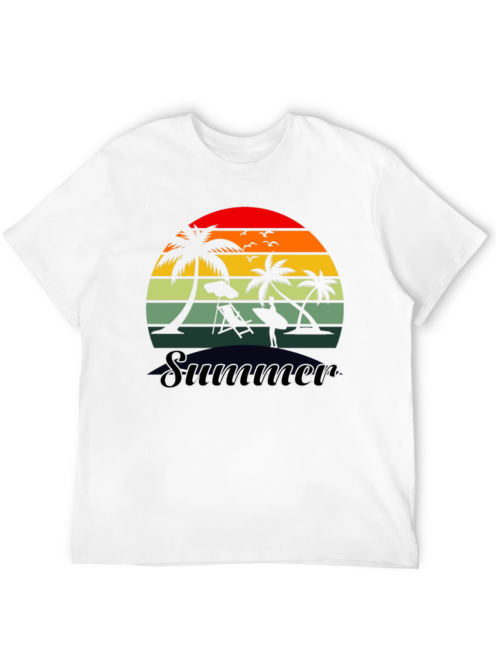 Retro Summer Beach T-Shirt