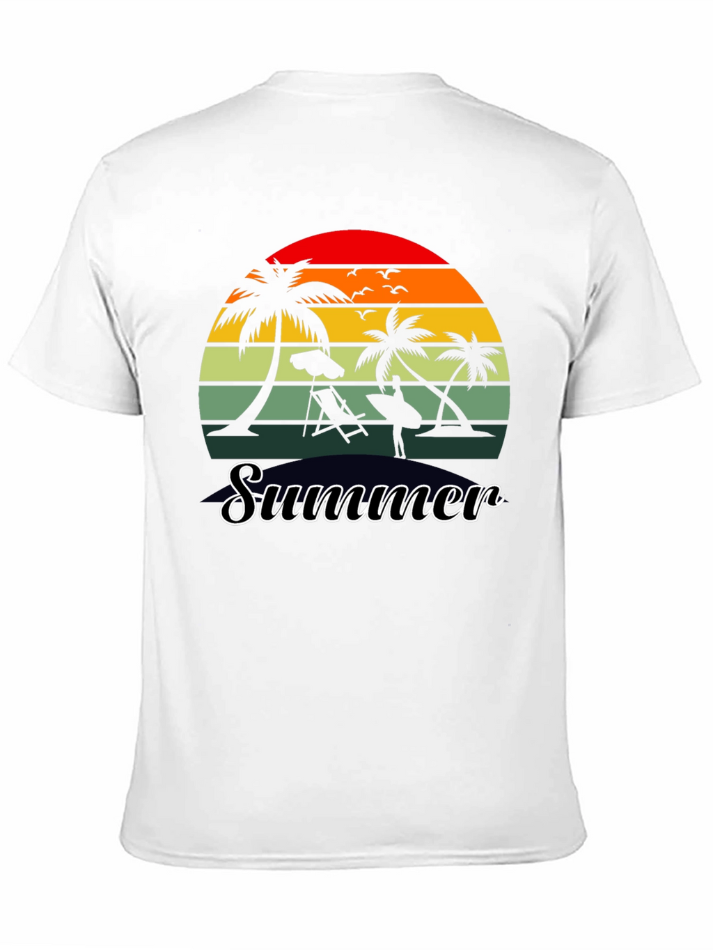 Retro Summer Beach T-Shirt