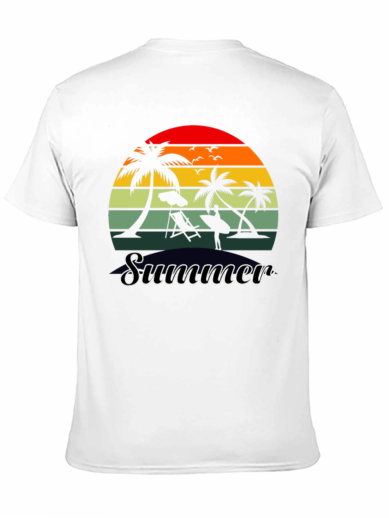 Retro Summer Beach T-Shirt