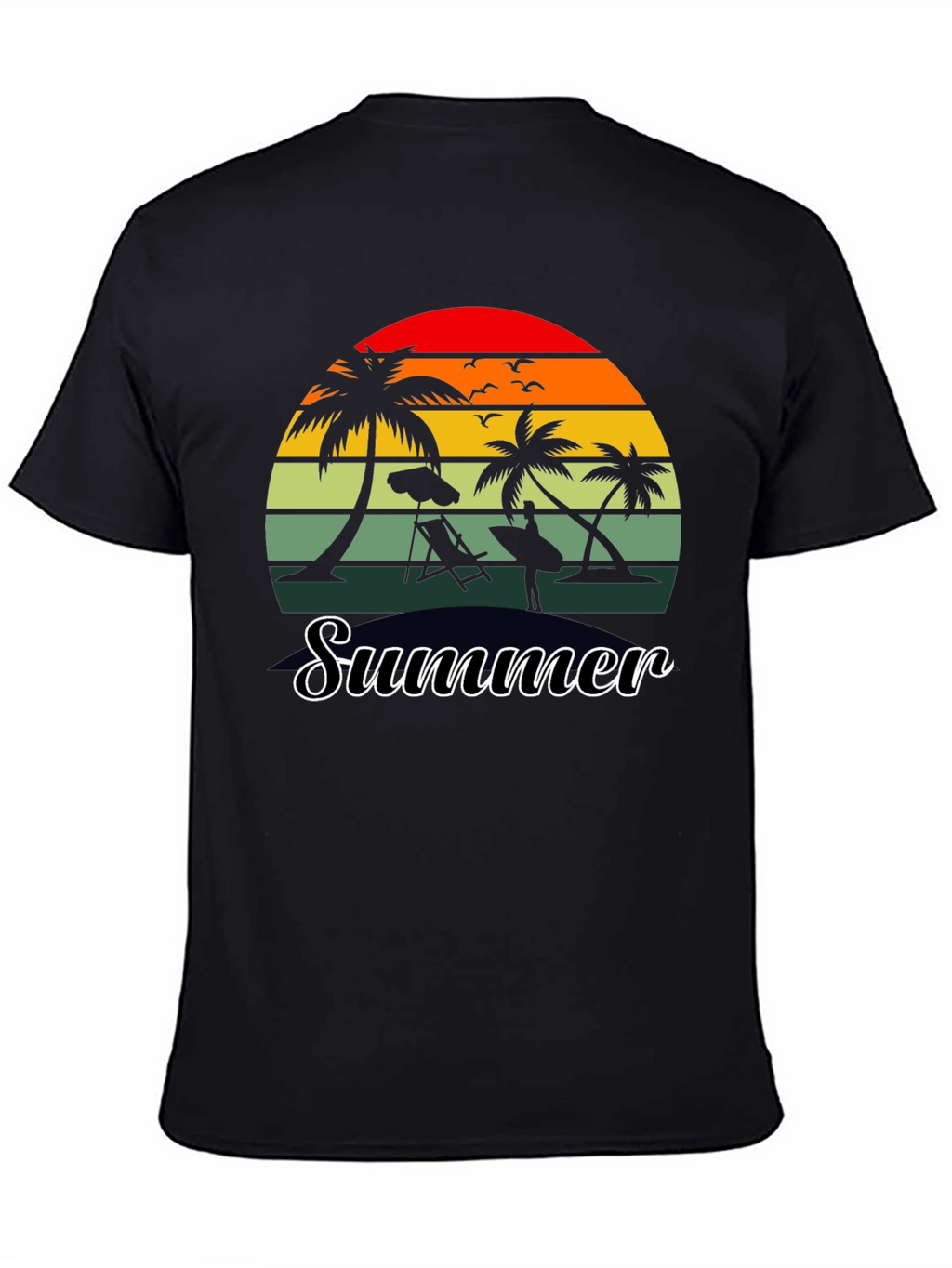 Retro Summer Beach T-Shirt