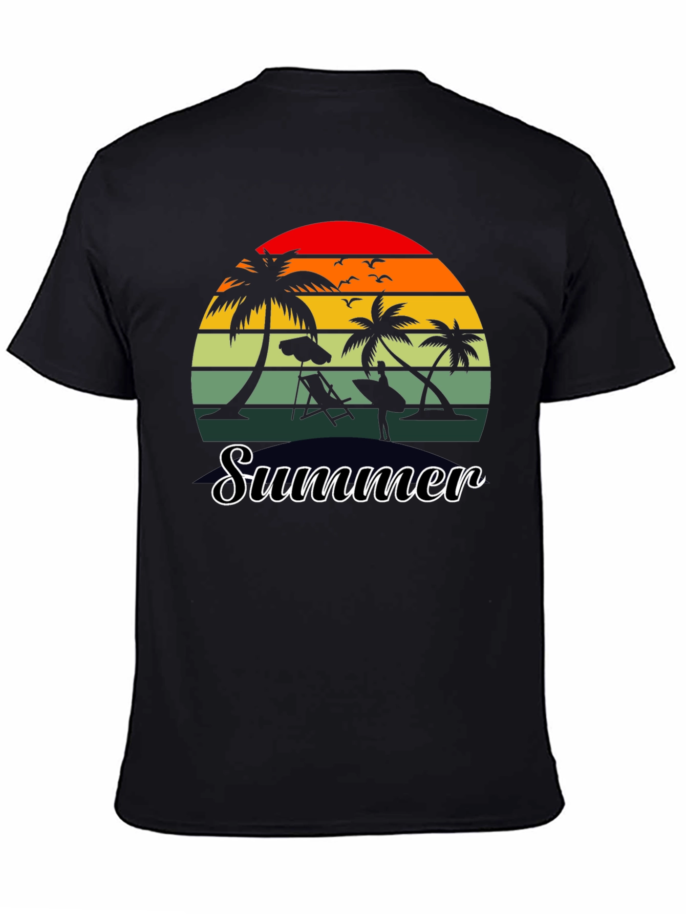 Retro Summer Beach T-Shirt