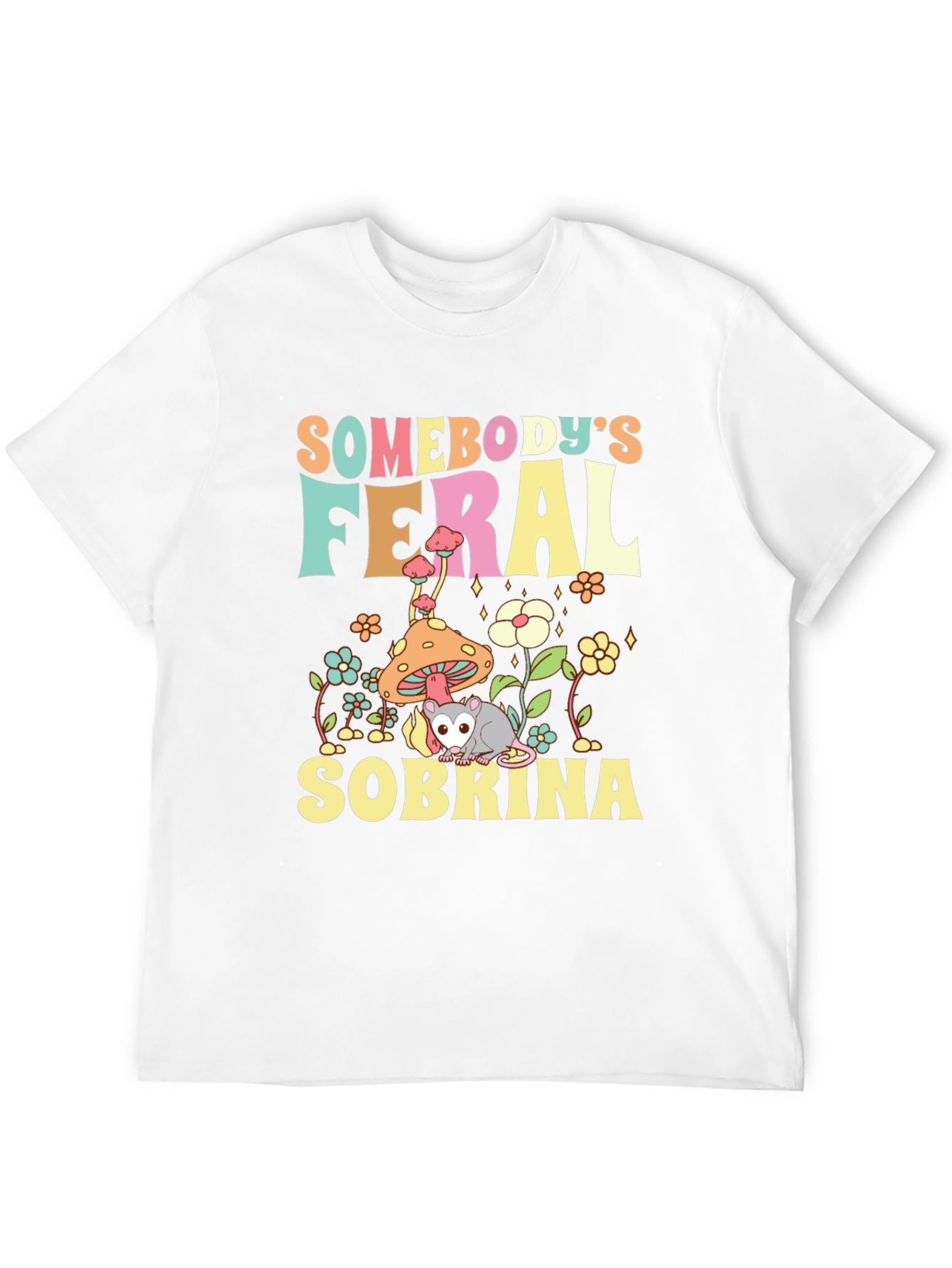 Feral Sobrina Graphic Tee - Unique Design