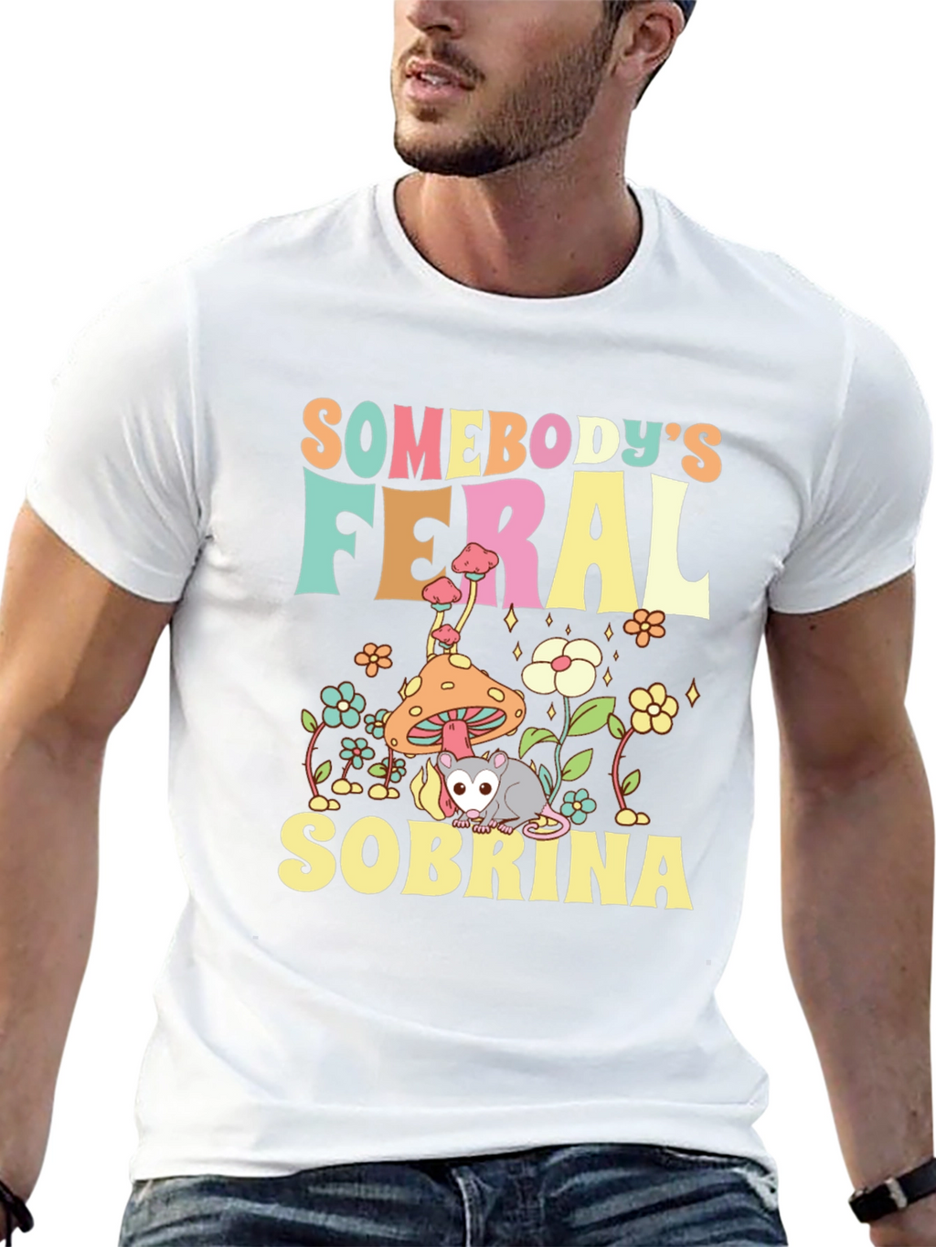 Feral Sobrina Graphic Tee - Unique Design
