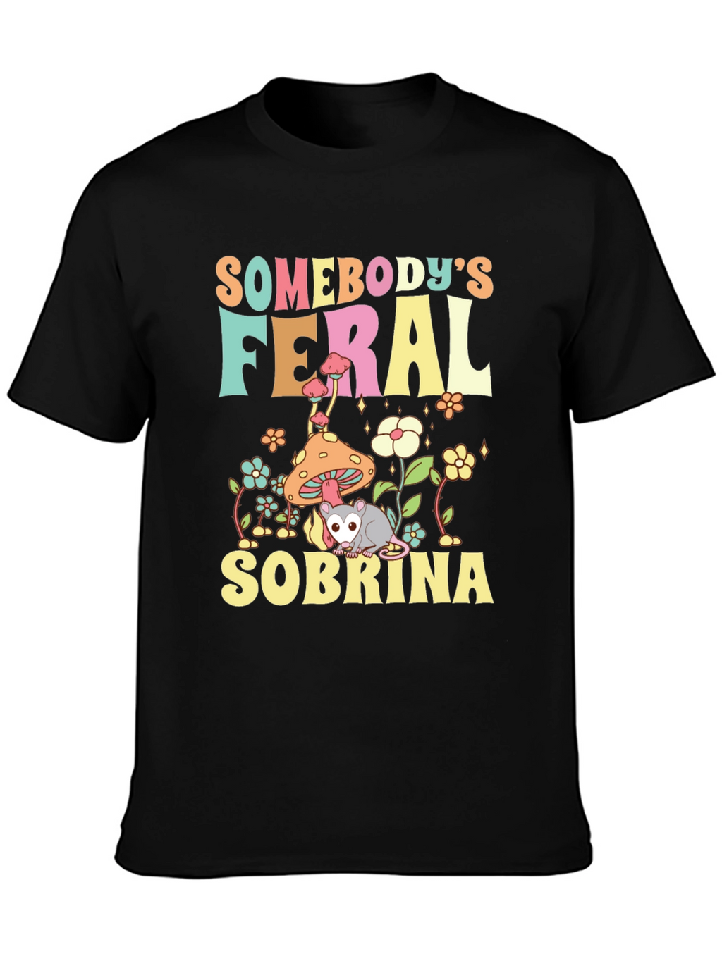 Feral Sobrina Graphic Tee - Unique Design