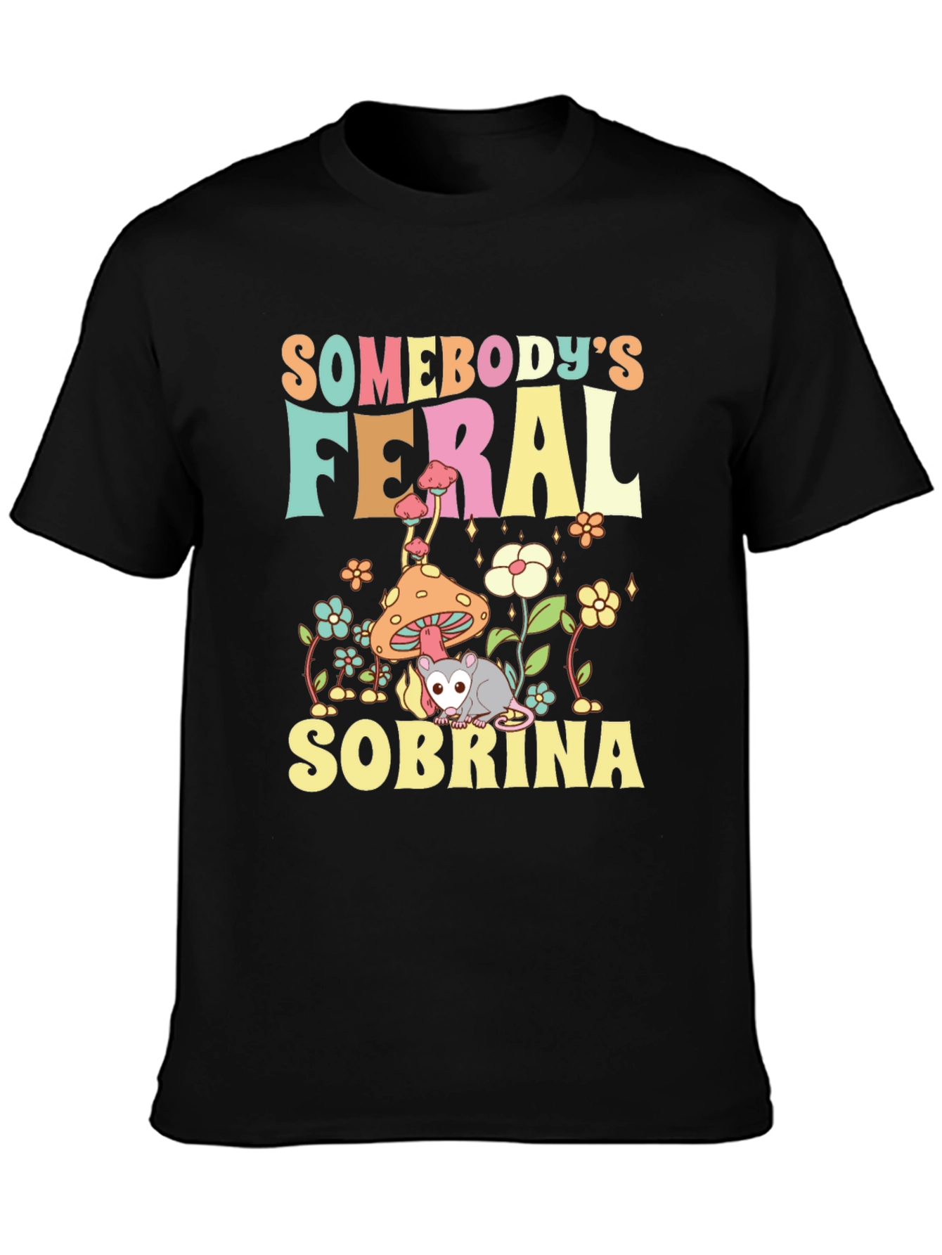 Feral Sobrina Graphic Tee - Unique Design