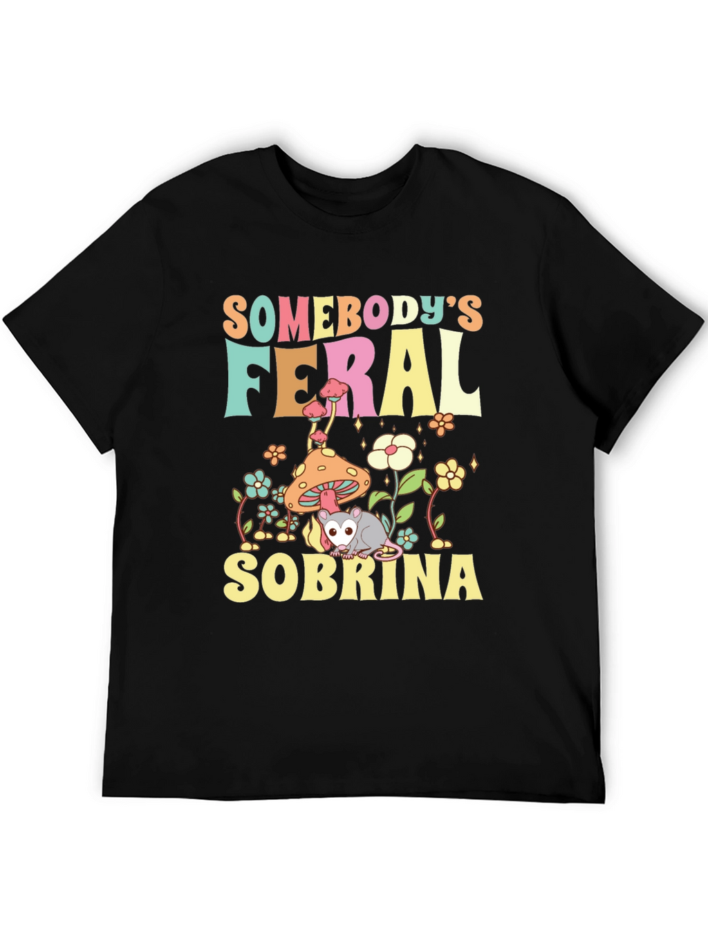 Feral Sobrina Graphic Tee - Unique Design