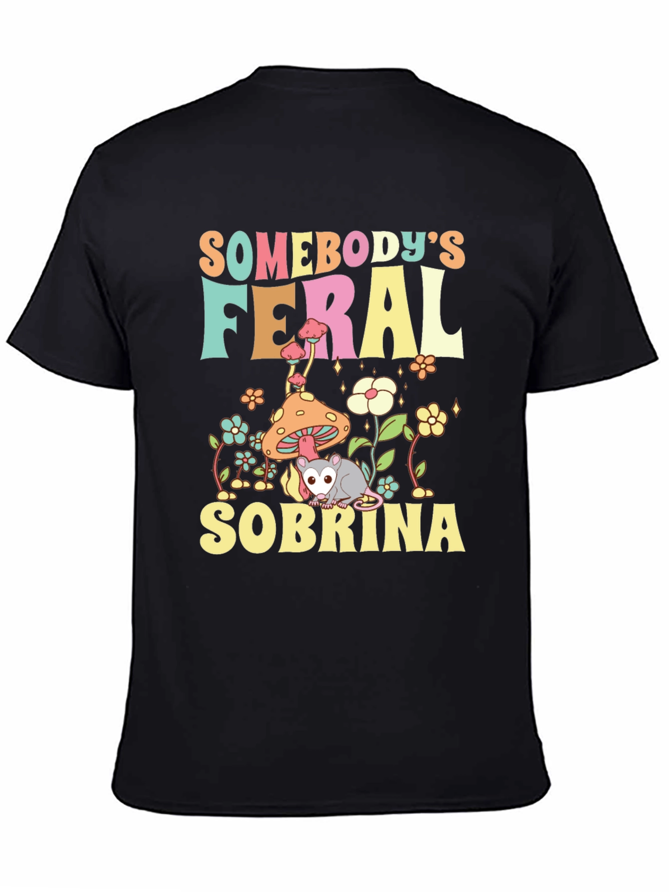 Feral Sobrina Graphic Tee - Unique Design