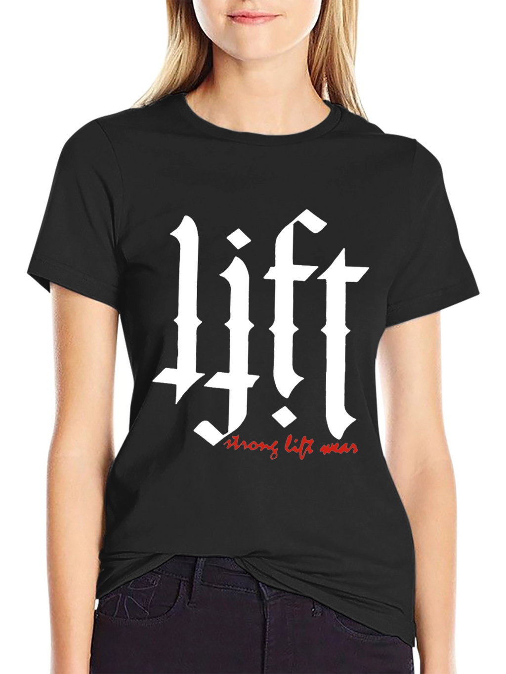 Lift Strong Lift Wear Black T-Shirt