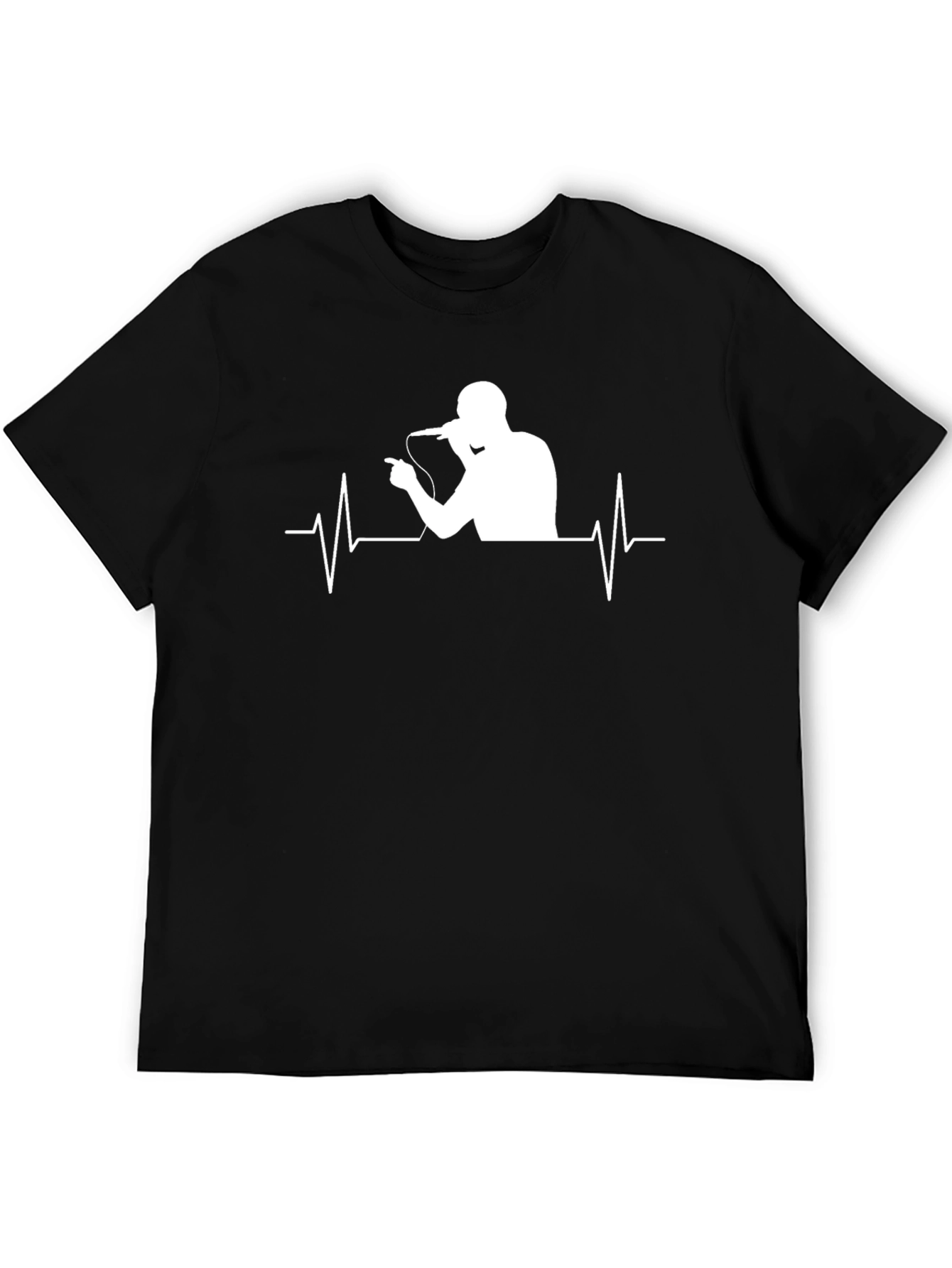Singer Heartbeat Graphic Tee