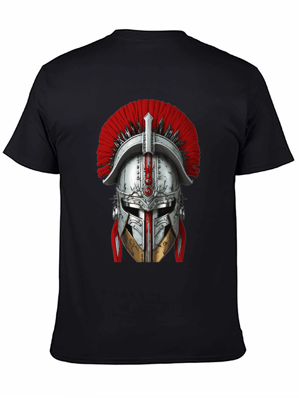 Spartan Helmet Graphic Tee - Warrior Design