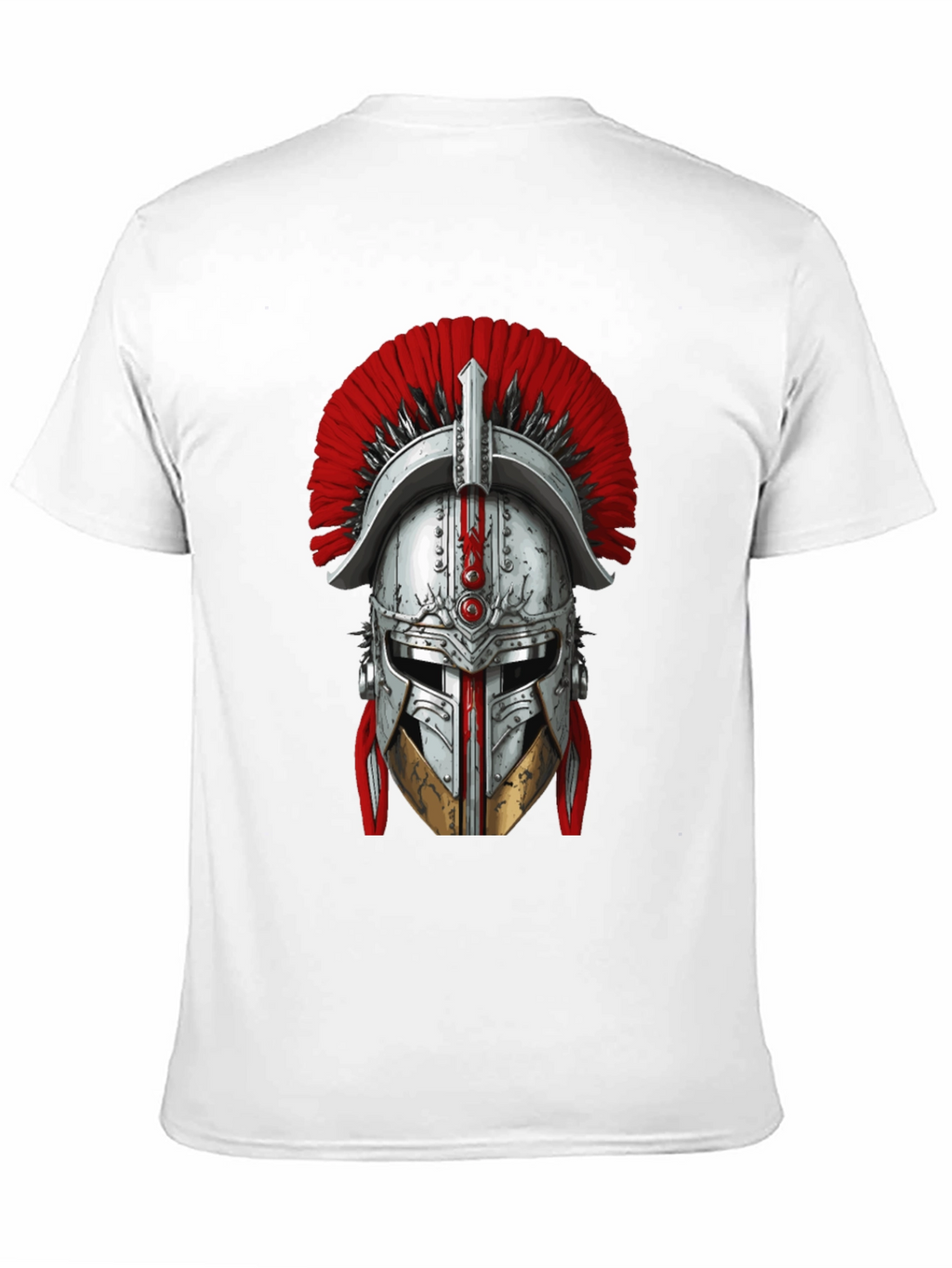 Spartan Helmet Graphic Tee - Warrior Design