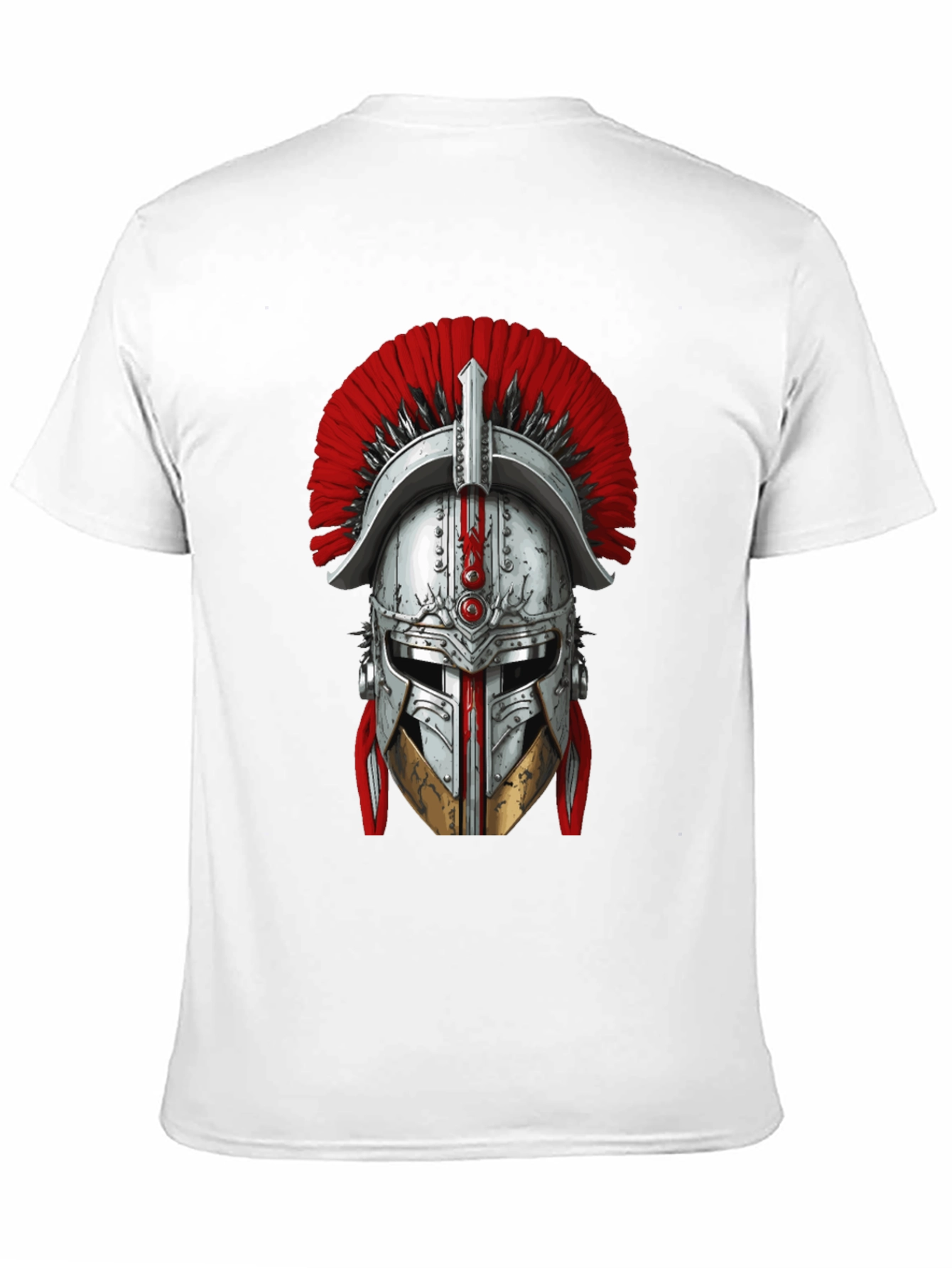 Spartan Helmet Graphic Tee - Warrior Design