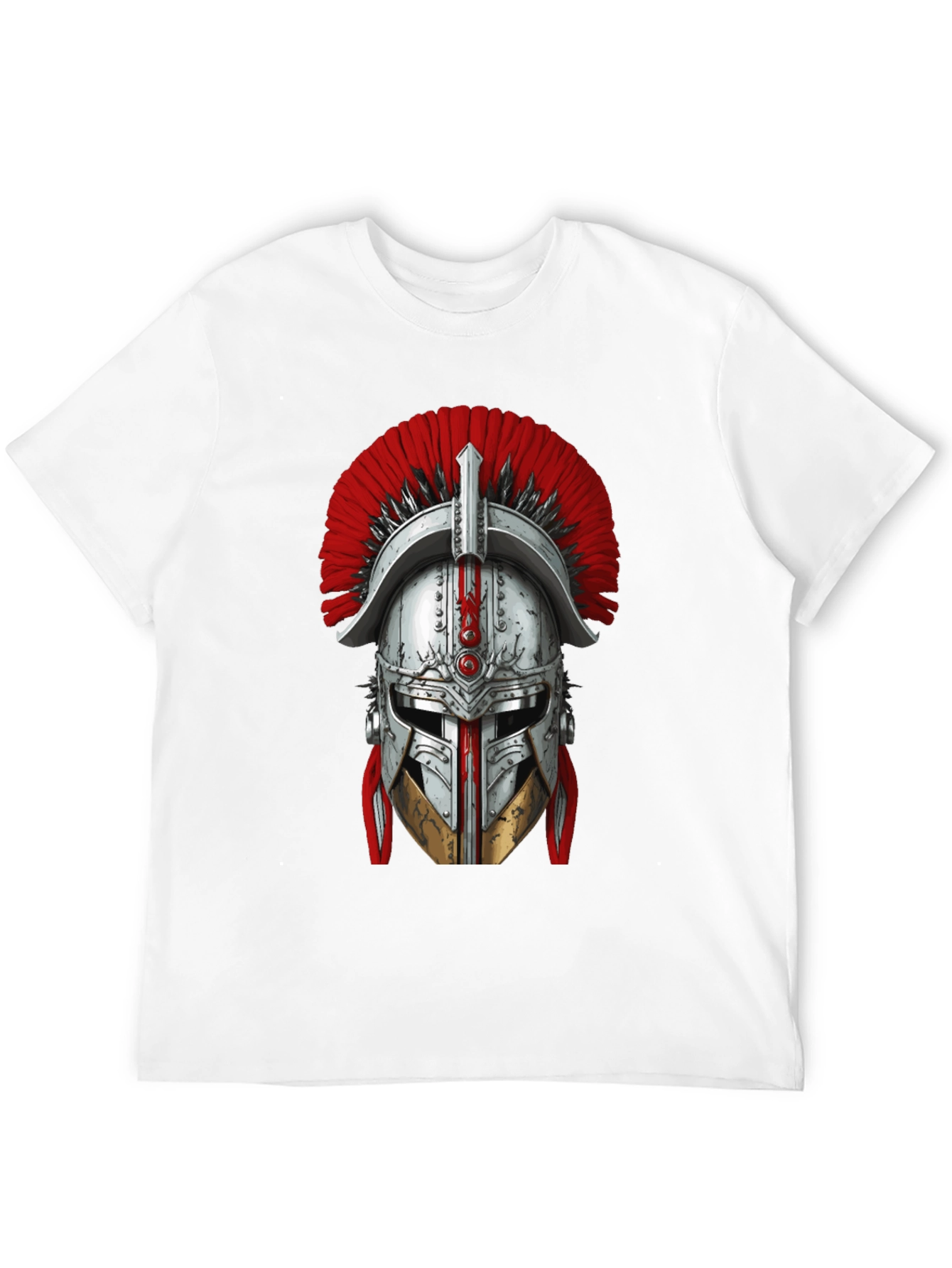 Spartan Helmet Graphic Tee - Warrior Design