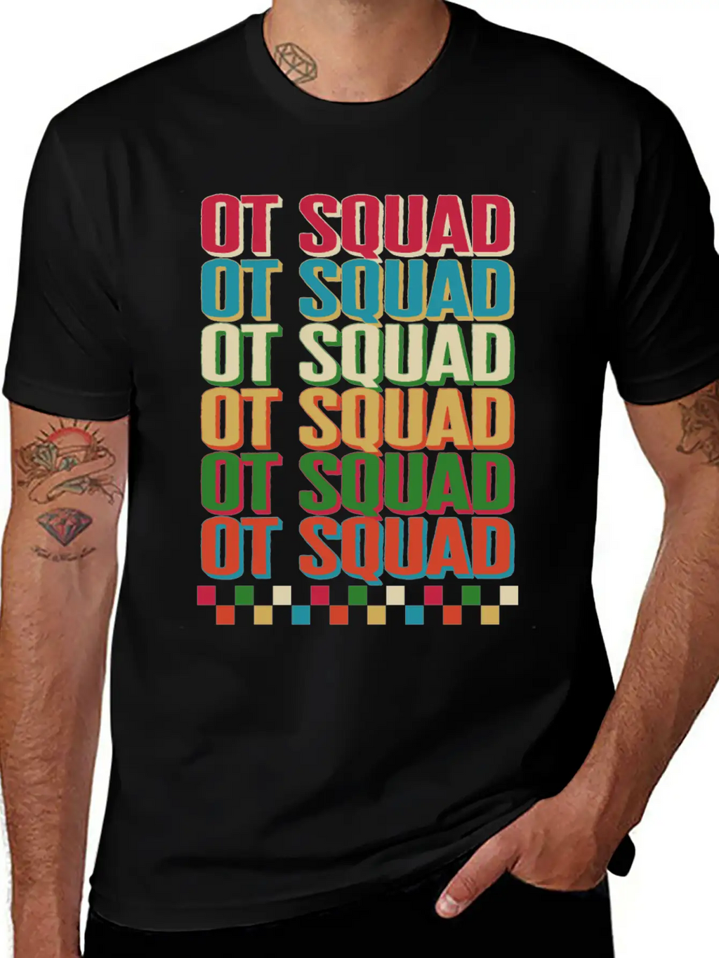 Occupational Therapy Shirt, OT Squad OT Squad OT Unisex Short Sleeve Soft Cotton T-Shirt – Casual Everyday Wear