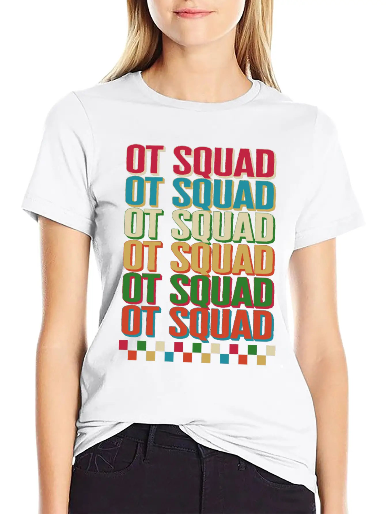 Occupational Therapy Shirt, OT Squad OT Squad OT Unisex Short Sleeve Soft Cotton T-Shirt – Casual Everyday Wear
