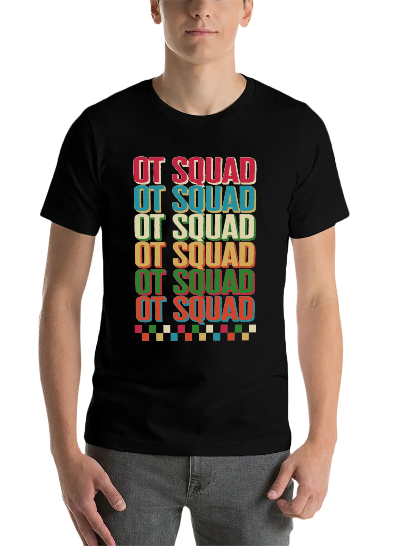 Occupational Therapy Shirt, OT Squad OT Squad OT Unisex Short Sleeve Soft Cotton T-Shirt – Casual Everyday Wear