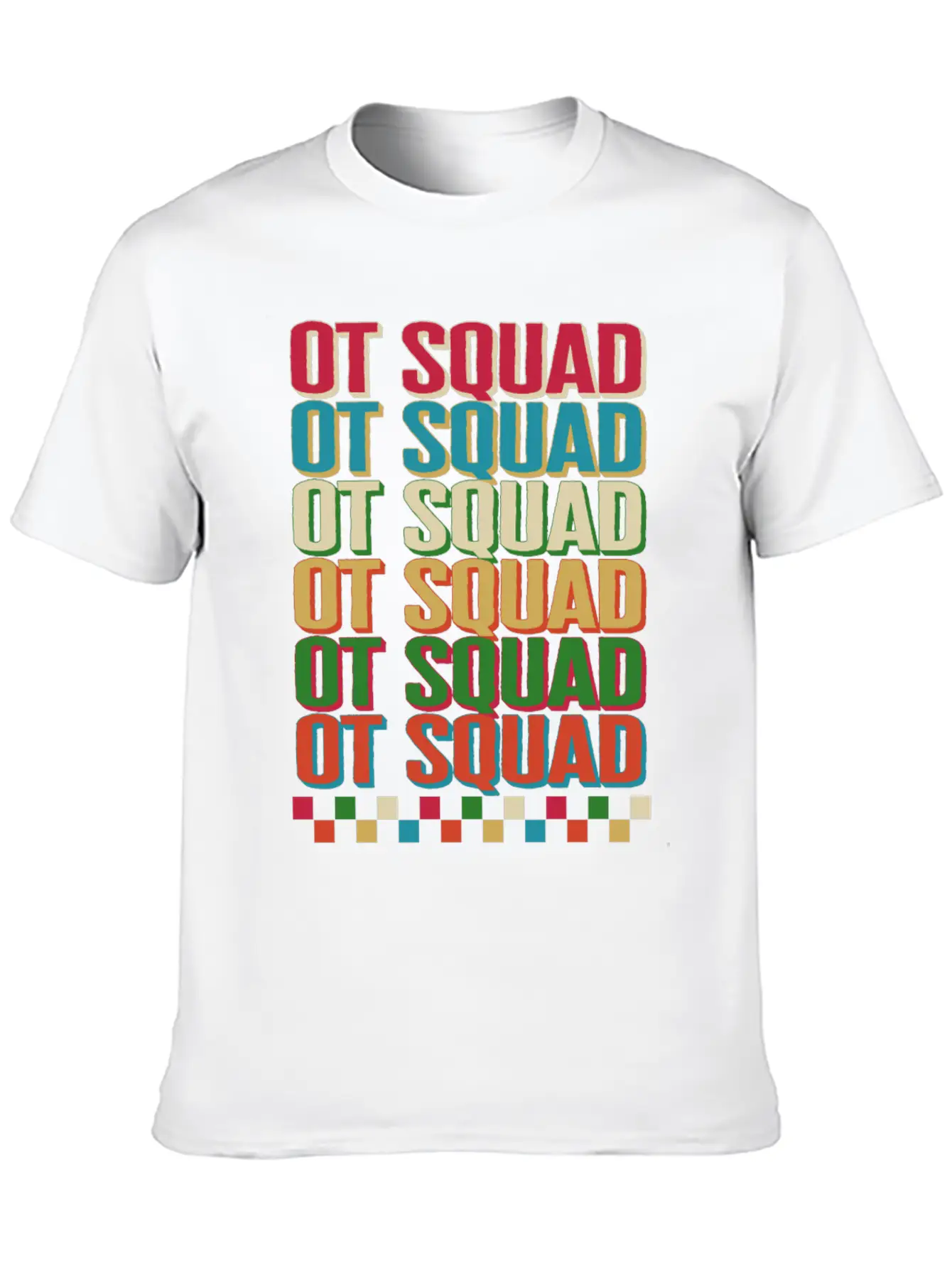Occupational Therapy Shirt, OT Squad OT Squad OT Unisex Short Sleeve Soft Cotton T-Shirt – Casual Everyday Wear