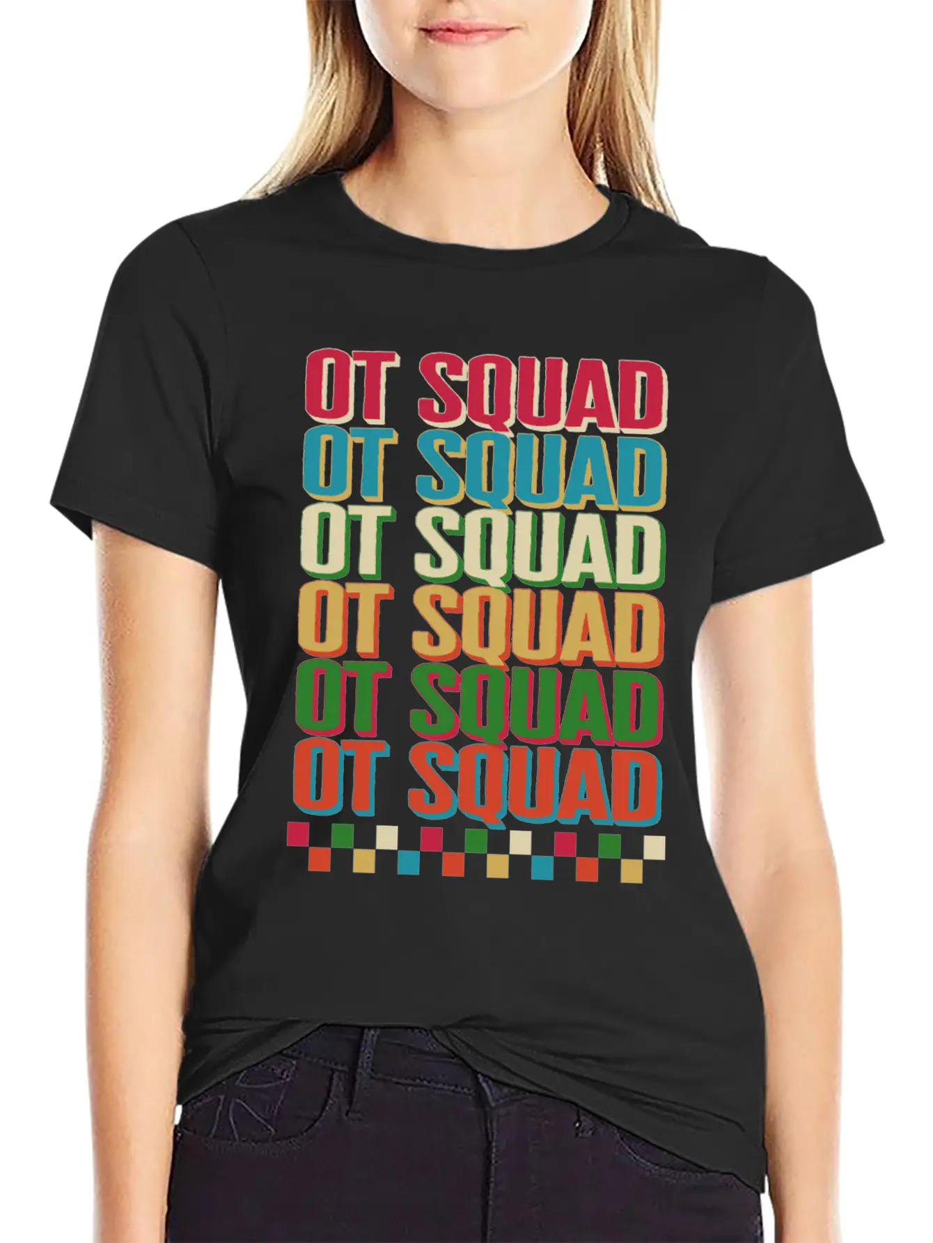 Occupational Therapy Shirt, OT Squad OT Squad OT Unisex Short Sleeve Soft Cotton T-Shirt – Casual Everyday Wear