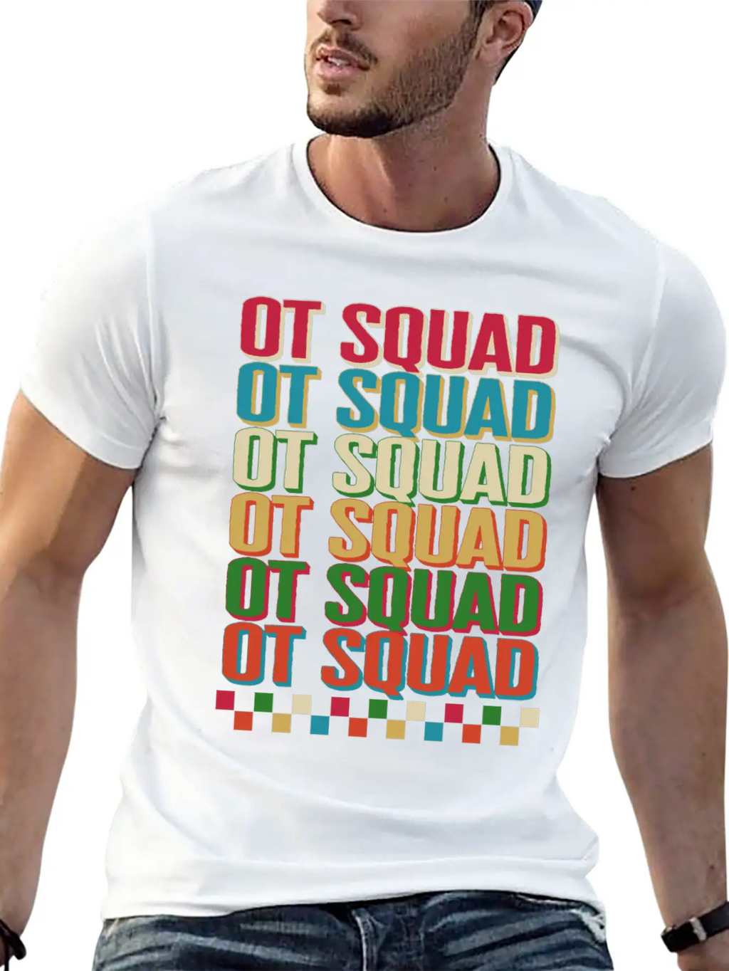 Occupational Therapy Shirt, OT Squad OT Squad OT Unisex Short Sleeve Soft Cotton T-Shirt – Casual Everyday Wear