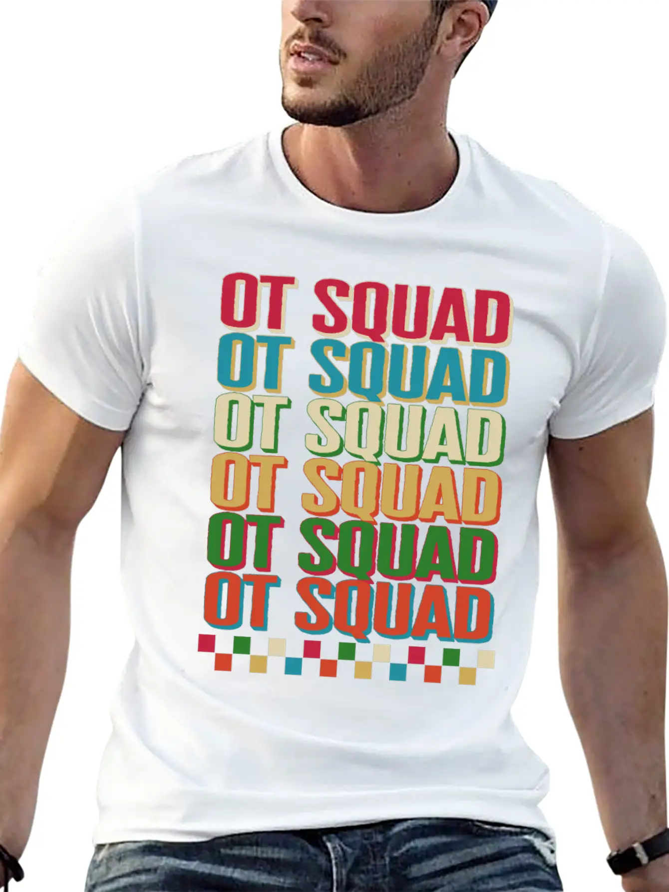 Occupational Therapy Shirt, OT Squad OT Squad OT Unisex Short Sleeve Soft Cotton T-Shirt – Casual Everyday Wear