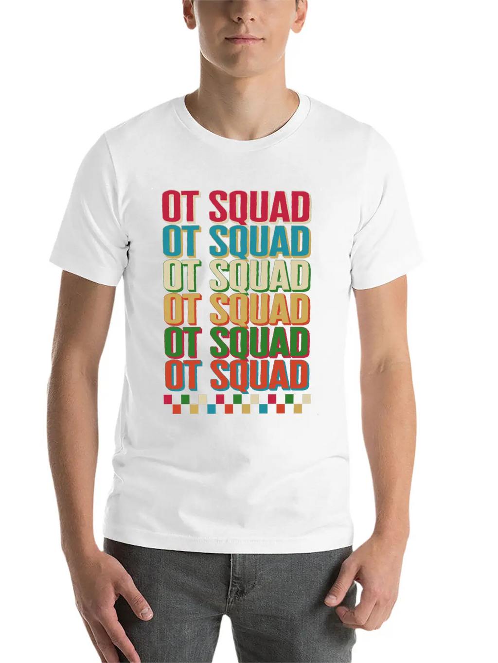 Occupational Therapy Shirt, OT Squad OT Squad OT Unisex Short Sleeve Soft Cotton T-Shirt – Casual Everyday Wear