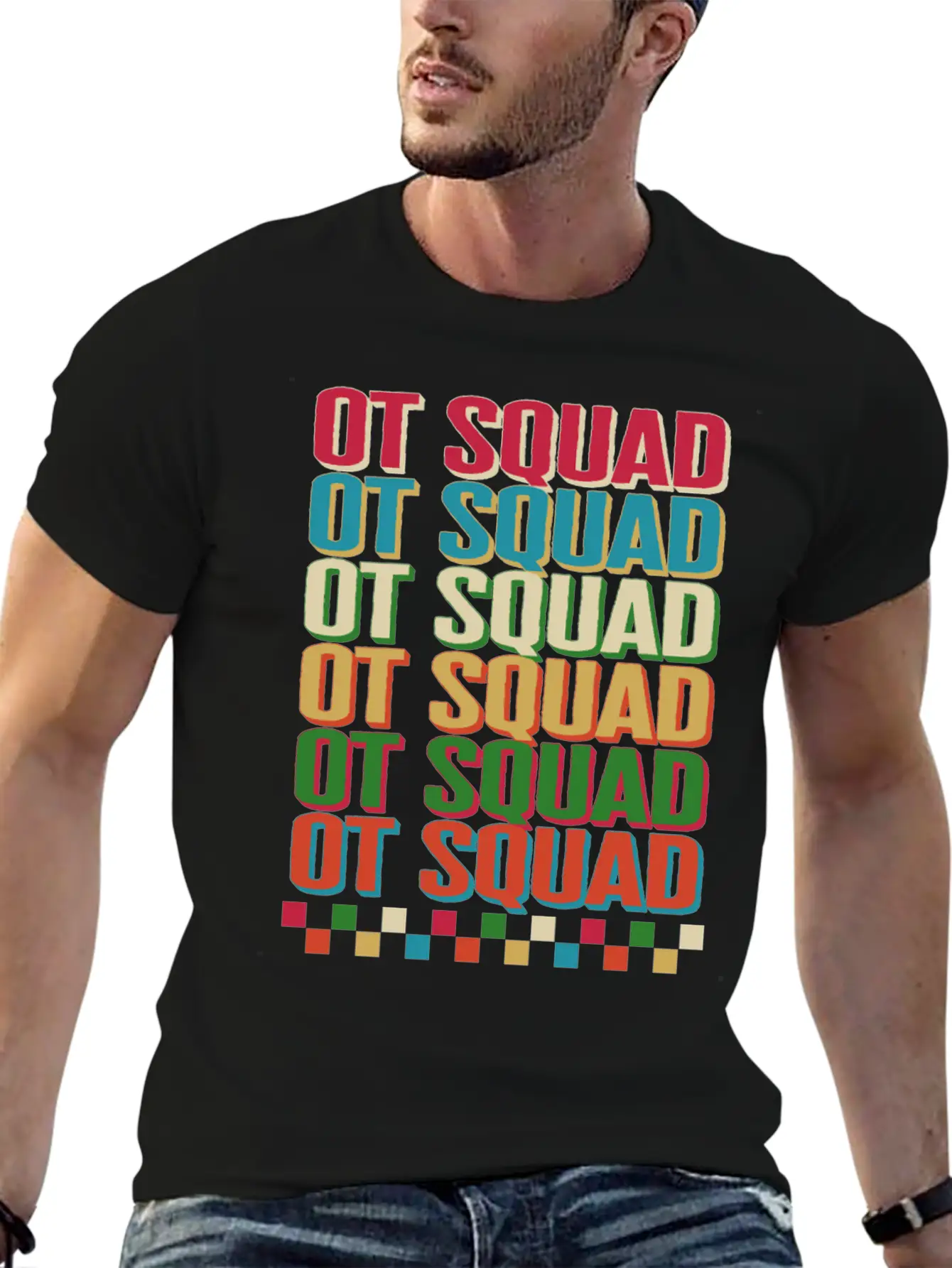 Occupational Therapy Shirt, OT Squad OT Squad OT Unisex Short Sleeve Soft Cotton T-Shirt – Casual Everyday Wear