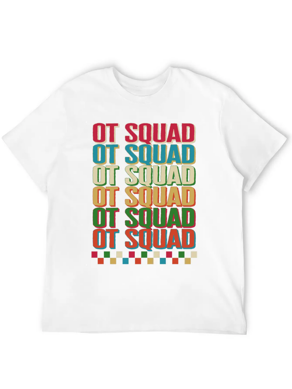 Occupational Therapy Shirt, OT Squad OT Squad OT Unisex Short Sleeve Soft Cotton T-Shirt – Casual Everyday Wear