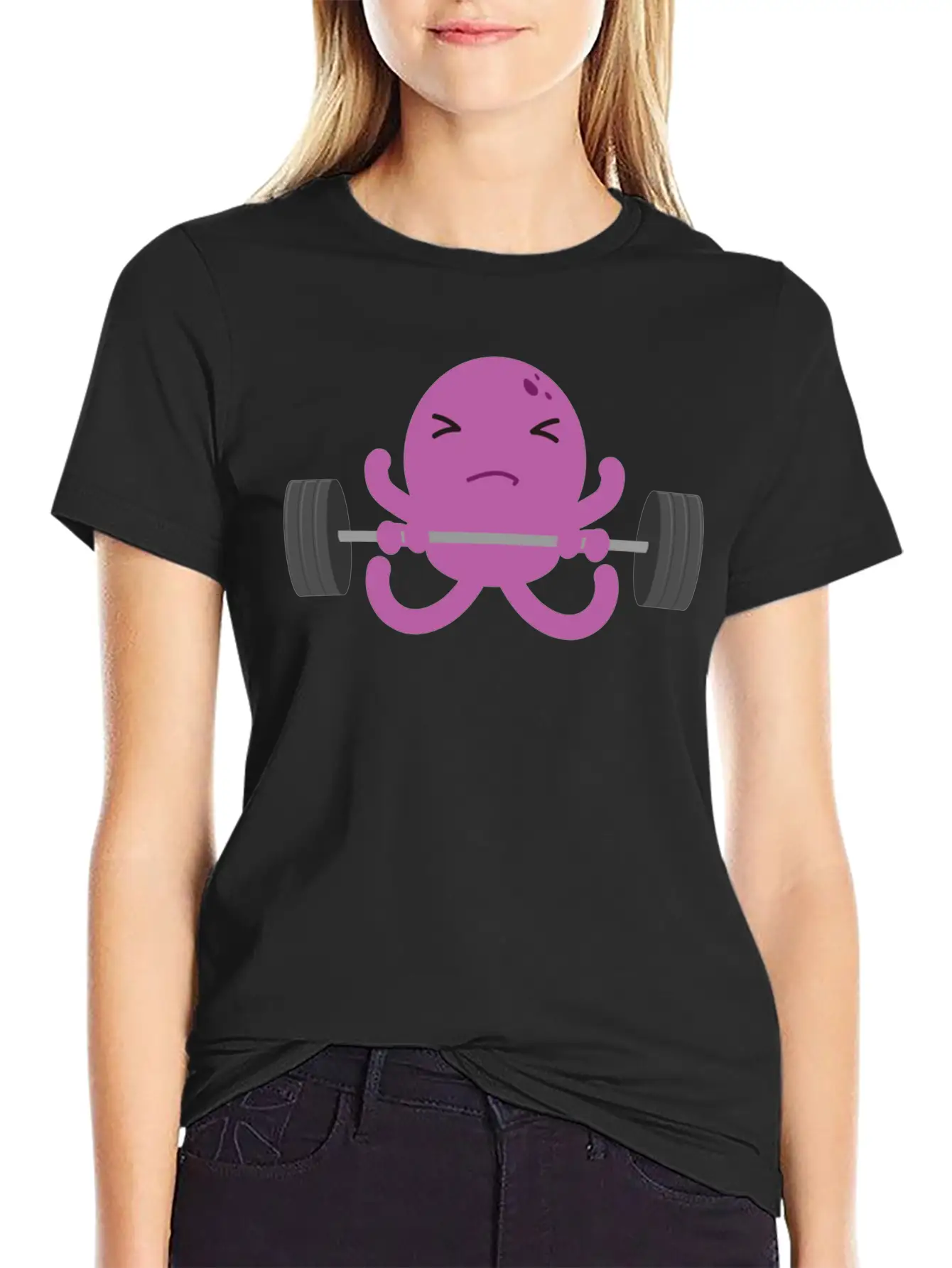 Octopus Breathable Soft Cotton T-Shirt – Timeless Casual Look