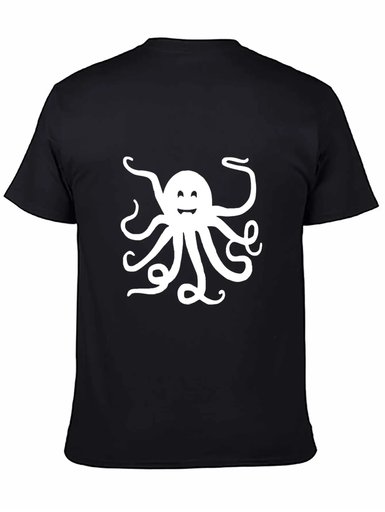 Octopus Tie Dye Festival Raver Funny Groovy Animal Unisex Short Sleeve Soft Cotton T-Shirt – Casual Everyday Wear