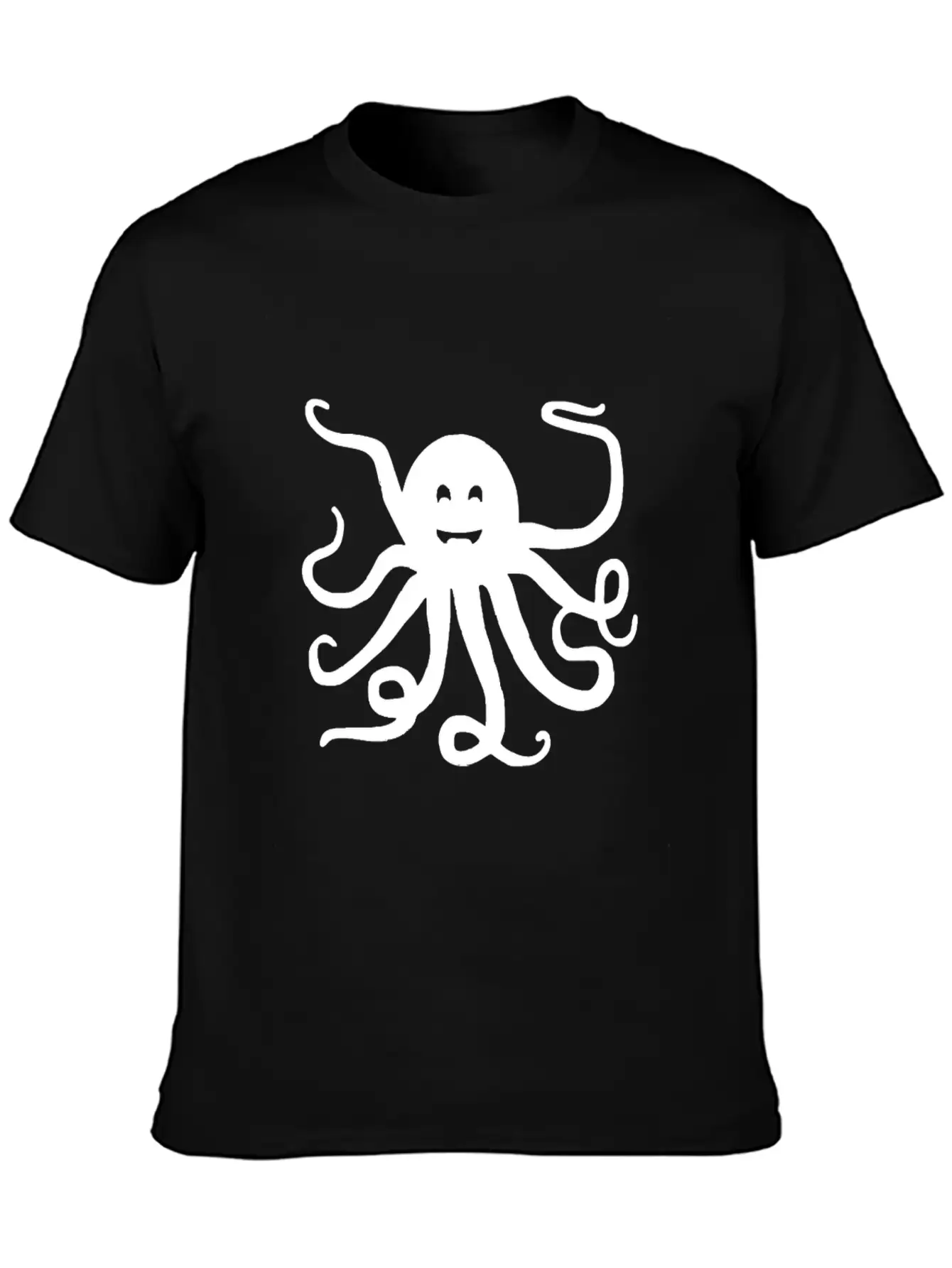 Octopus Tie Dye Festival Raver Funny Groovy Animal Unisex Short Sleeve Soft Cotton T-Shirt – Casual Everyday Wear
