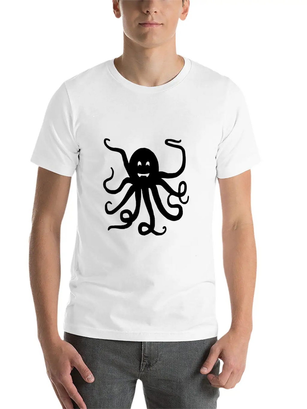 Octopus Tie Dye Festival Raver Funny Groovy Animal Unisex Short Sleeve Soft Cotton T-Shirt – Casual Everyday Wear