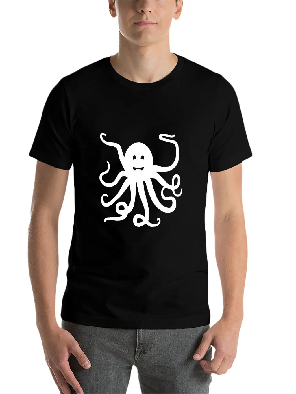 Octopus Tie Dye Festival Raver Funny Groovy Animal Unisex Short Sleeve Soft Cotton T-Shirt – Casual Everyday Wear