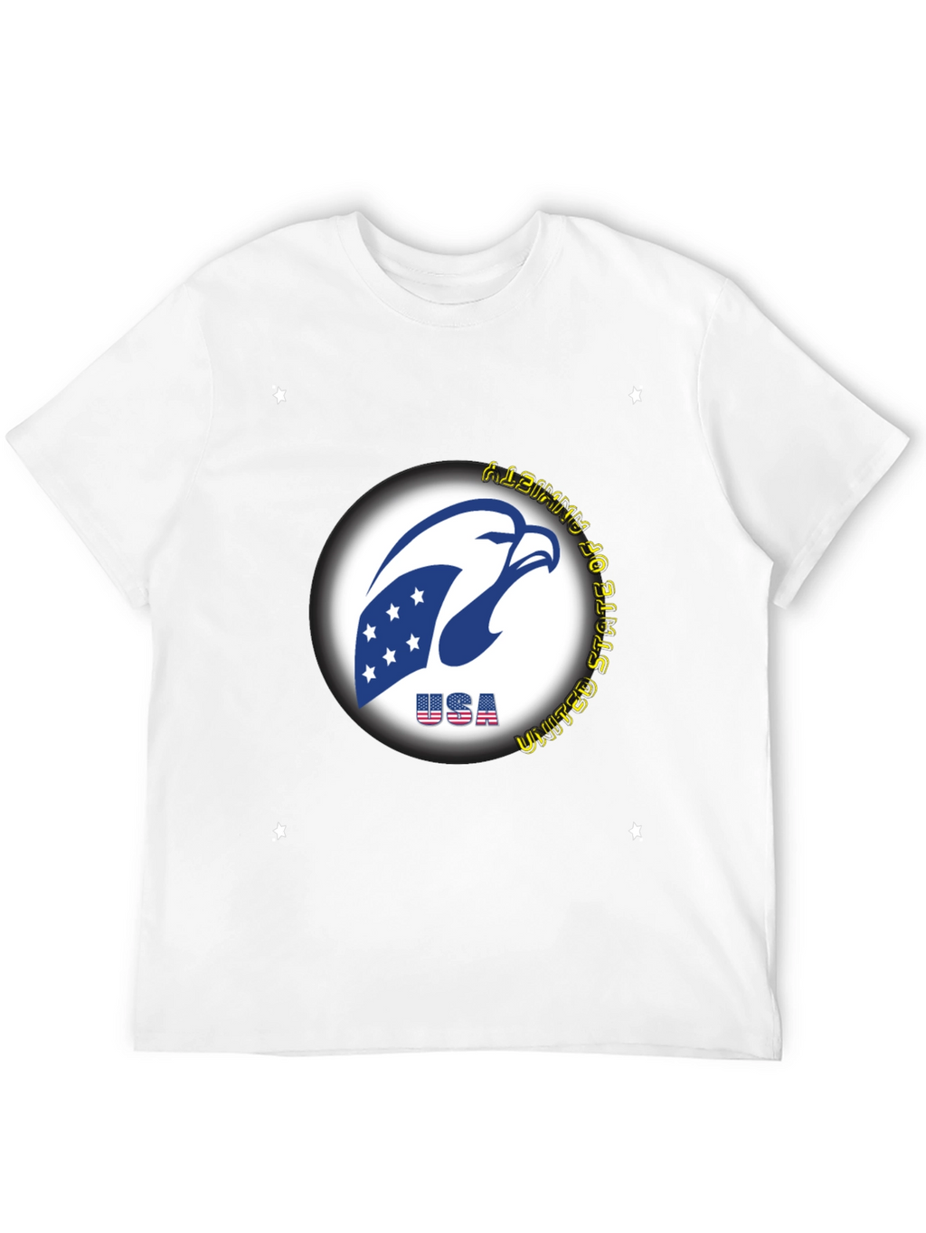 USA Eagle Graphic Tee - Patriotic Style