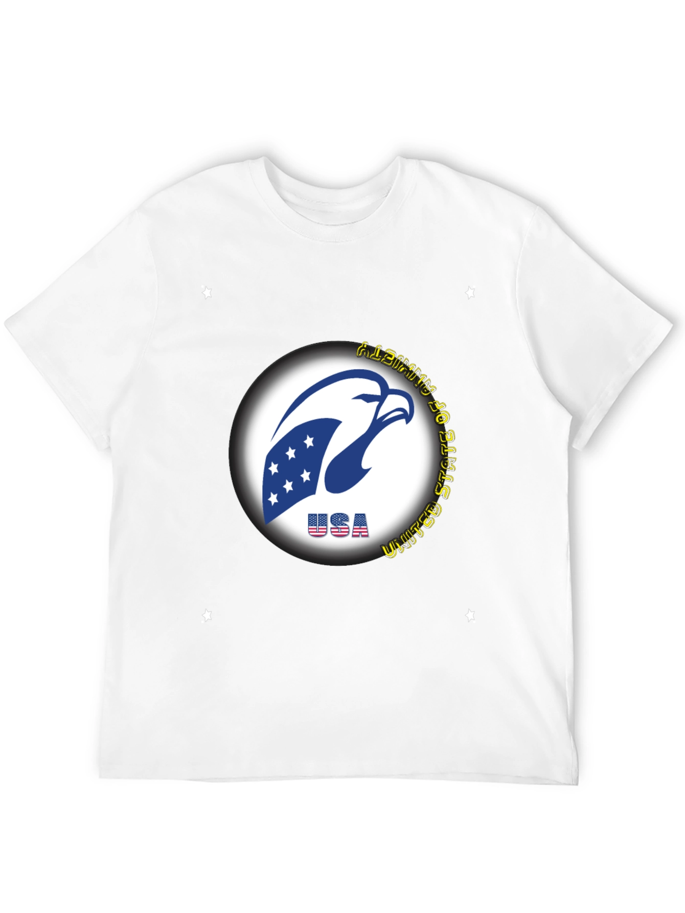 USA Eagle Graphic Tee - Patriotic Style