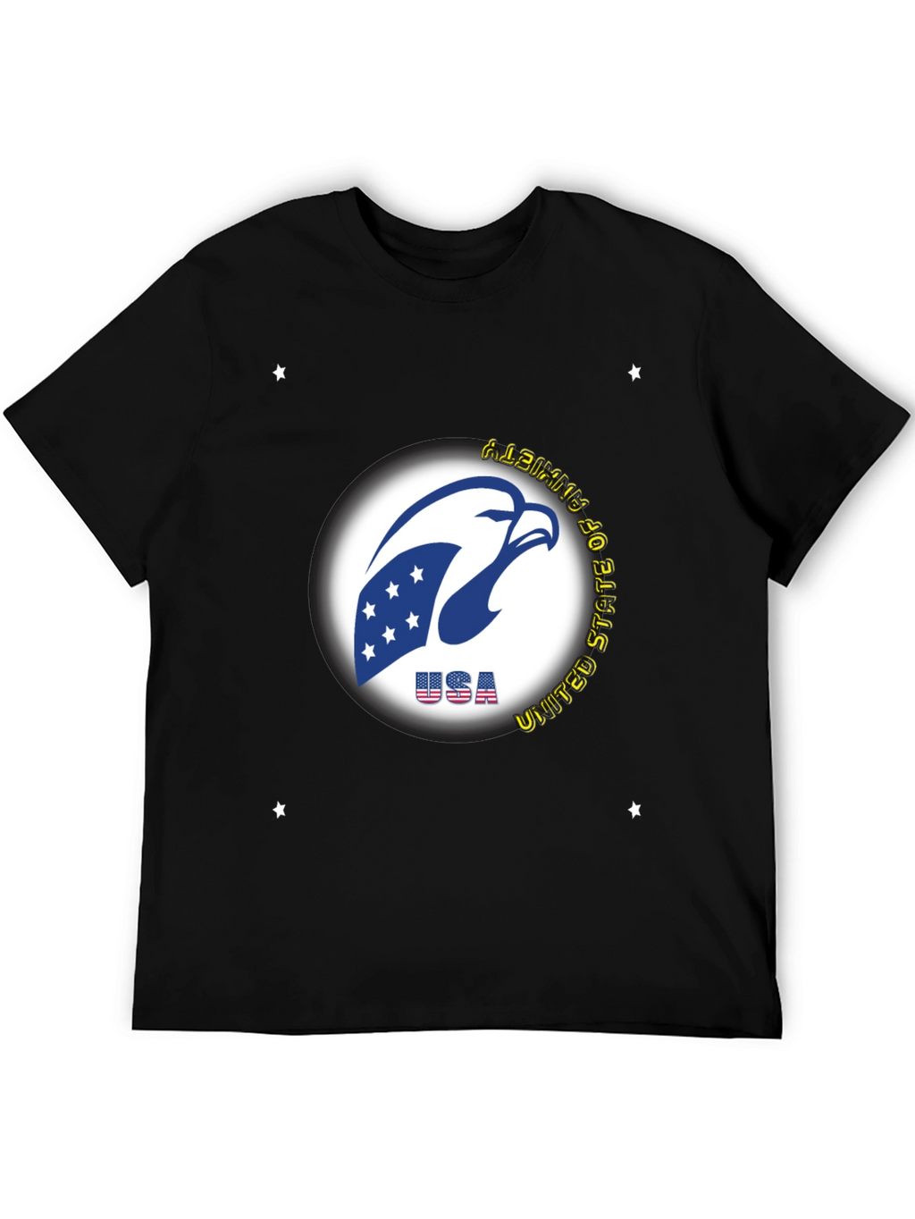 USA Eagle Graphic Tee - Patriotic Style