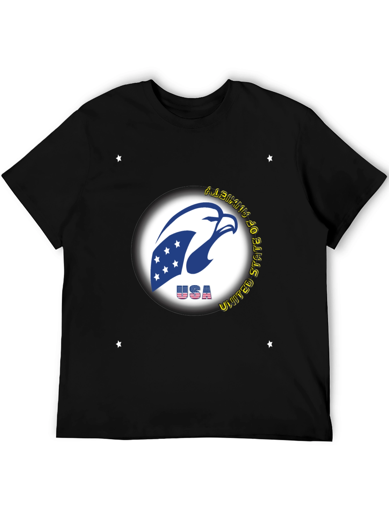 USA Eagle Graphic Tee - Patriotic Style