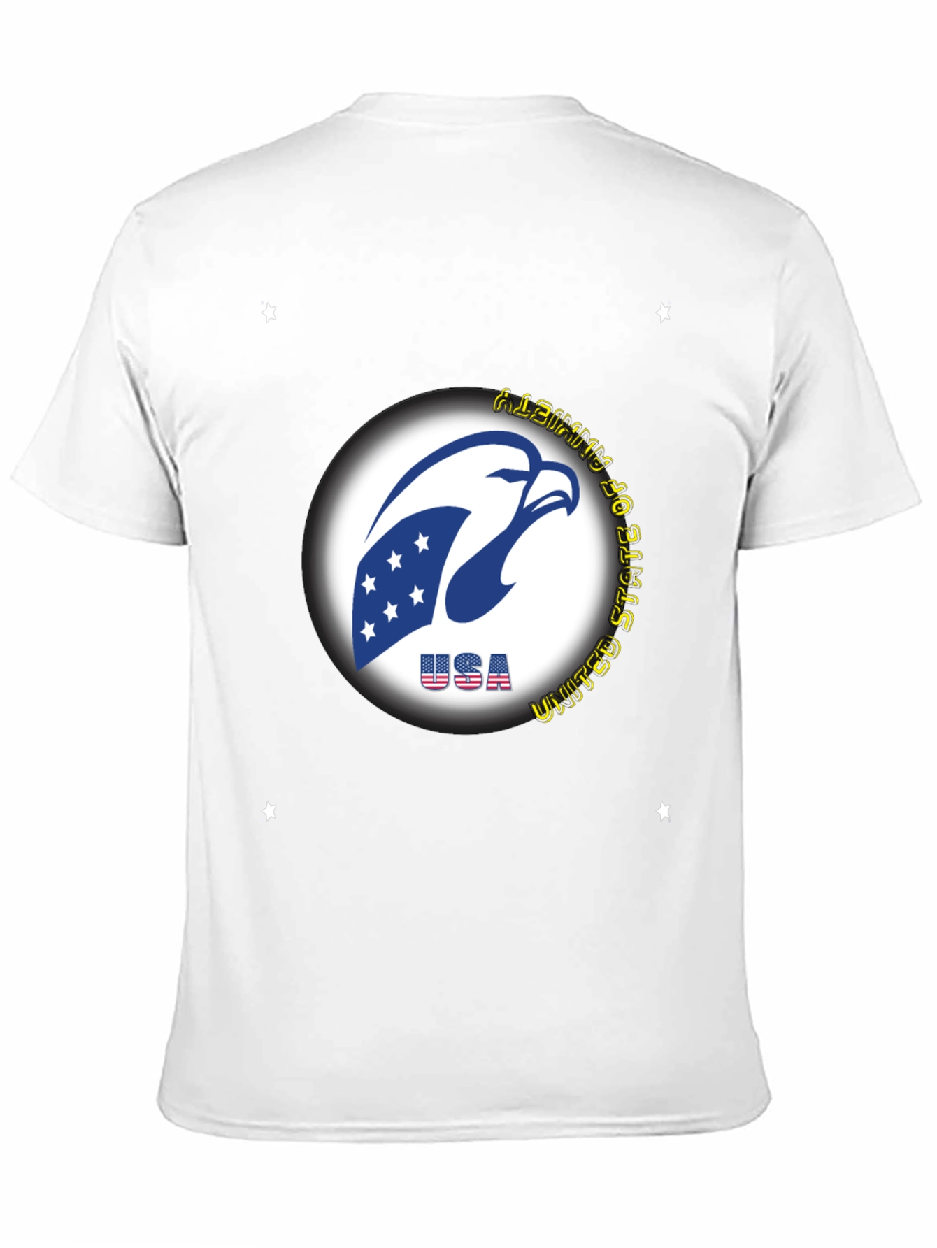 USA Eagle Graphic Tee - Patriotic Style