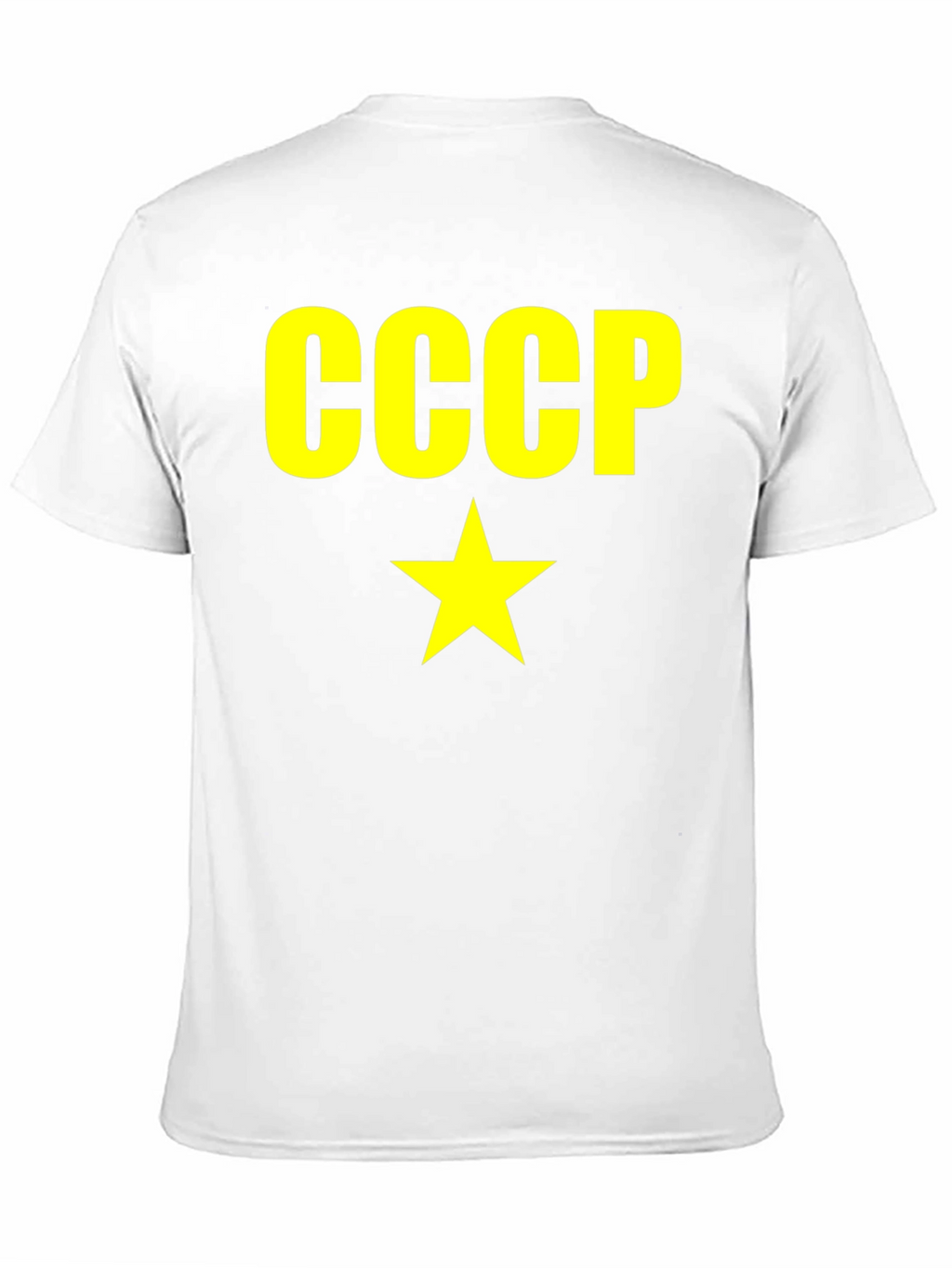 CCCP Soviet Union Star Graphic Black T-Shirt