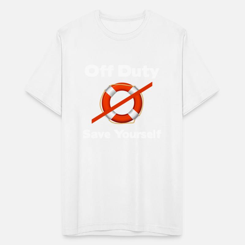 Off Duty Save Yourself Funny Lifeguards Island
