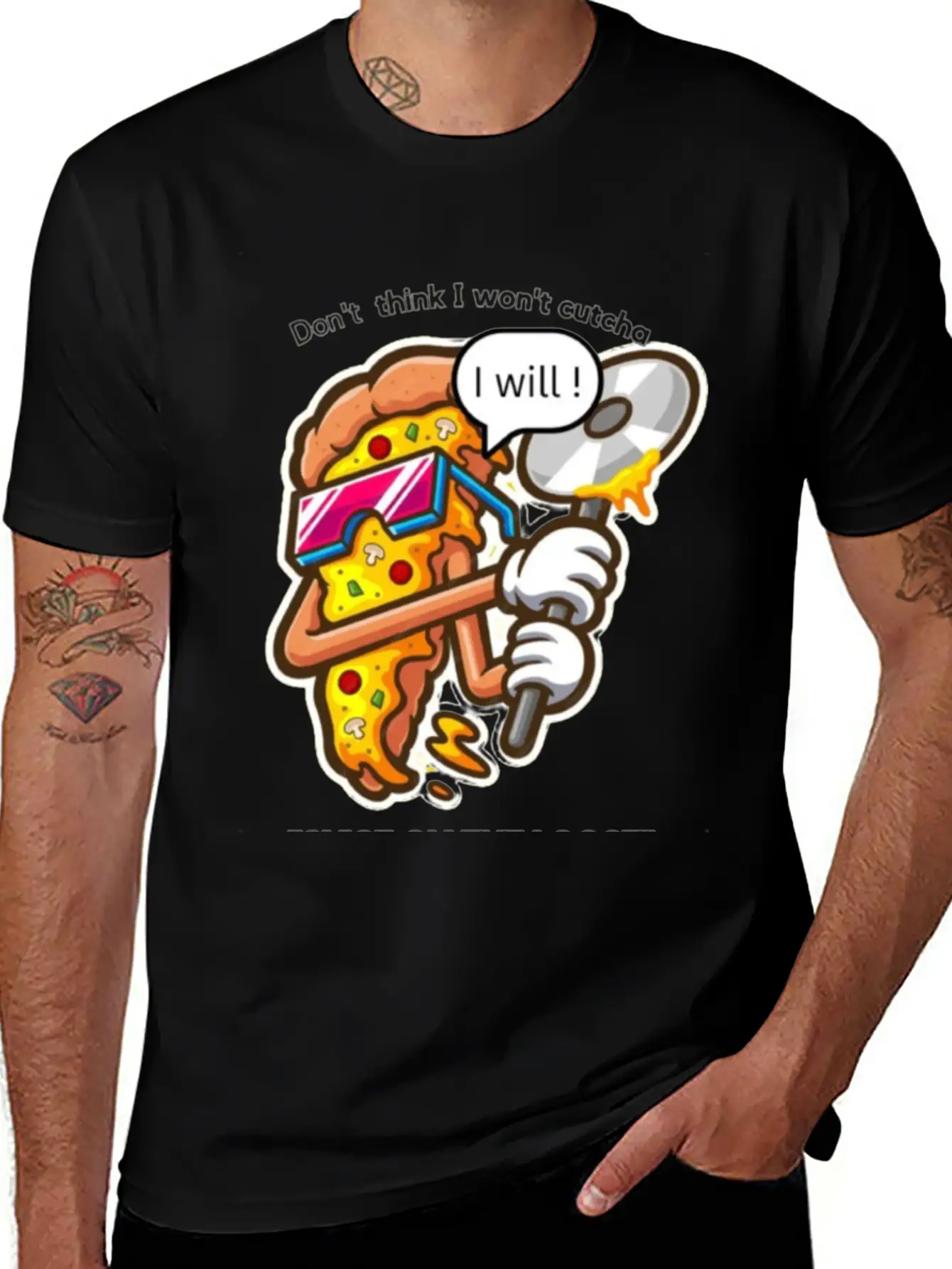 OH-IO Pizza Apparel Essential Cotton Tee For Daily Outfits – Unisex Style