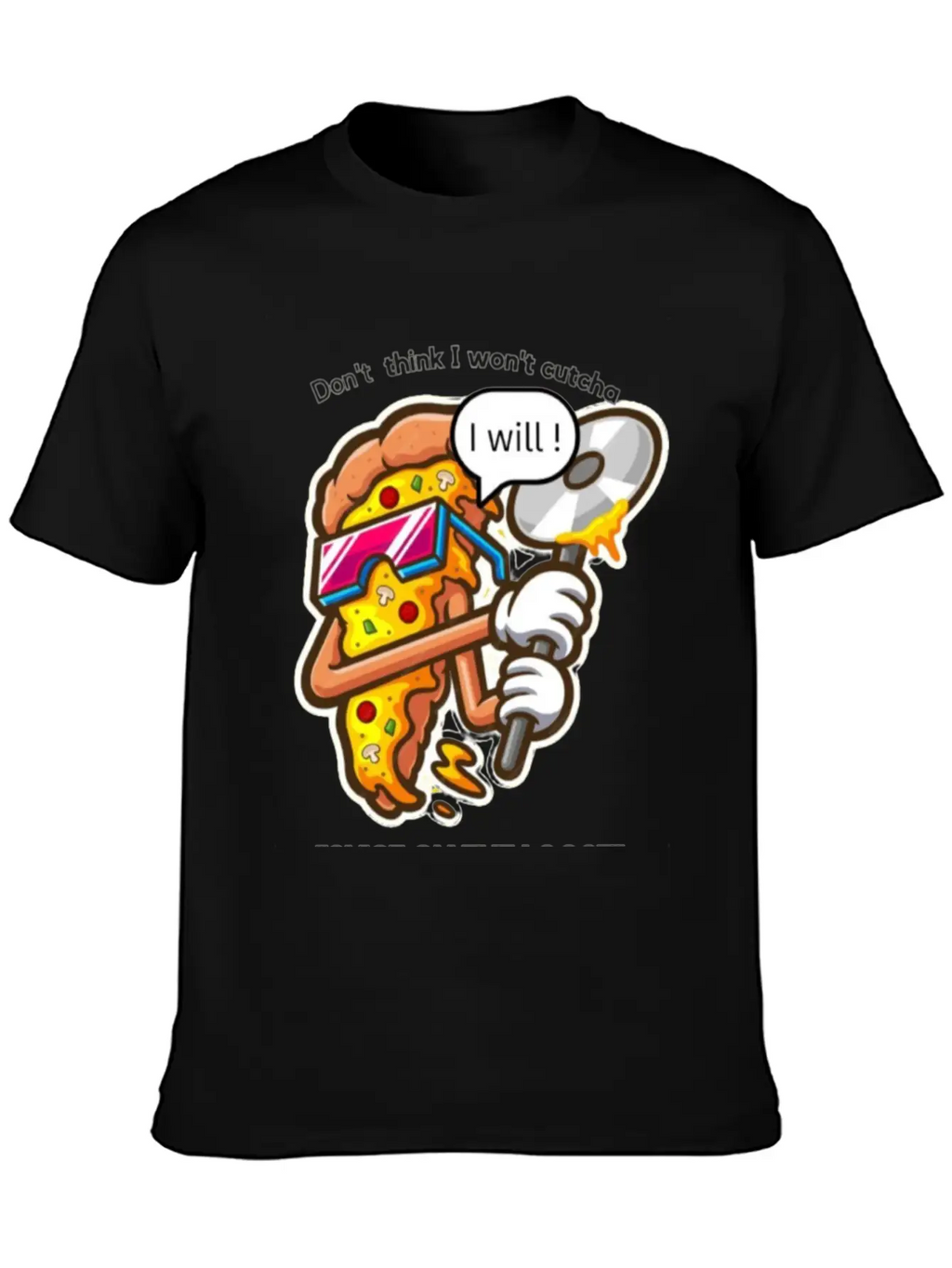 OH-IO Pizza Apparel Essential Cotton Tee For Daily Outfits – Unisex Style