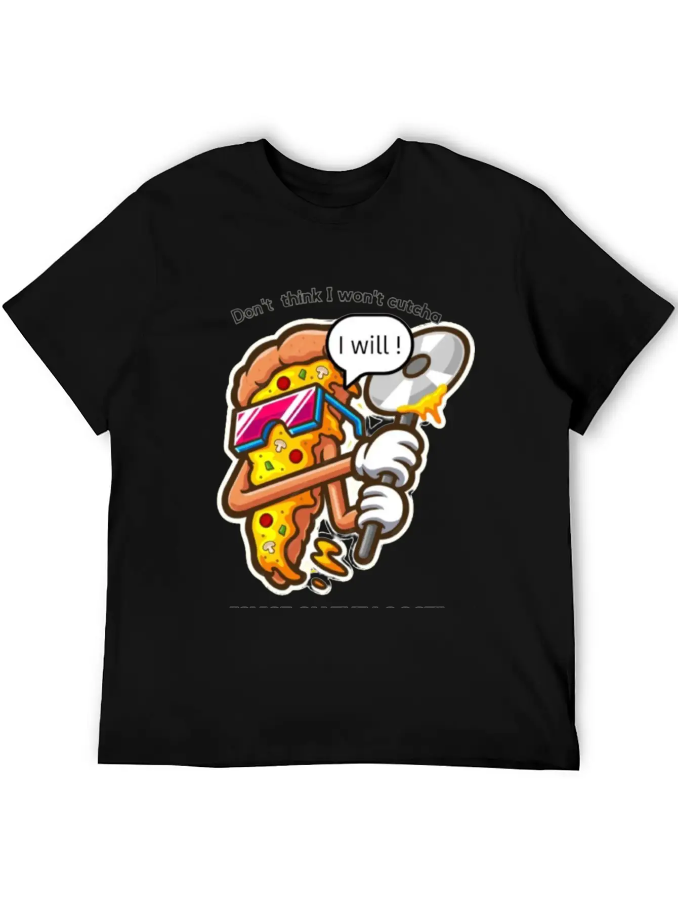 OH-IO Pizza Apparel Essential Cotton Tee For Daily Outfits – Unisex Style