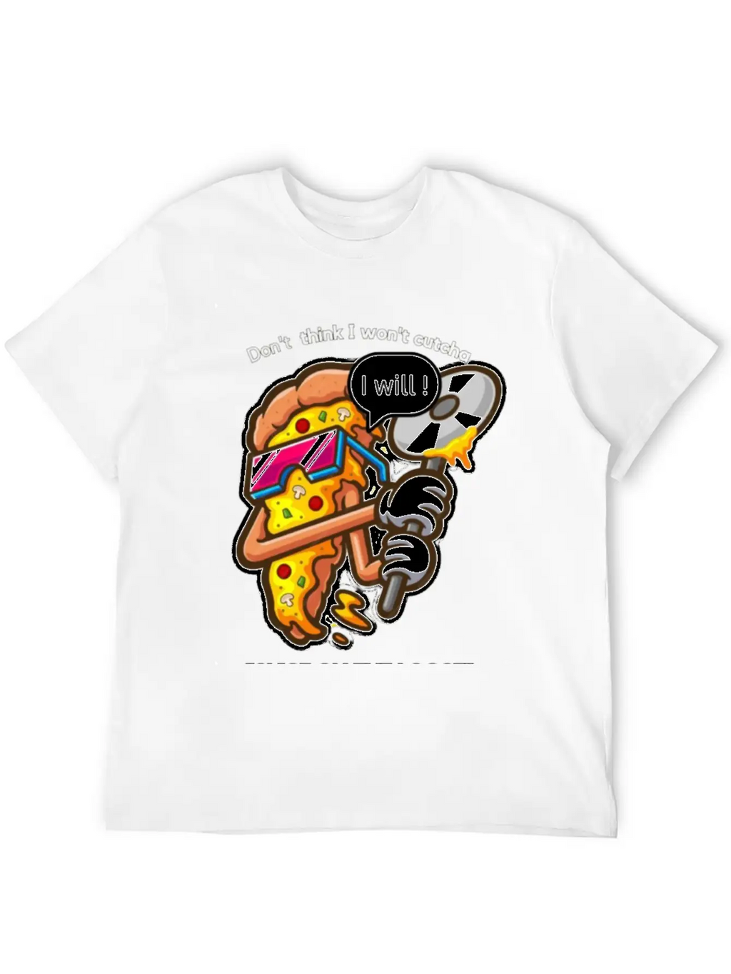 OH-IO Pizza Apparel Essential Cotton Tee For Daily Outfits – Unisex Style