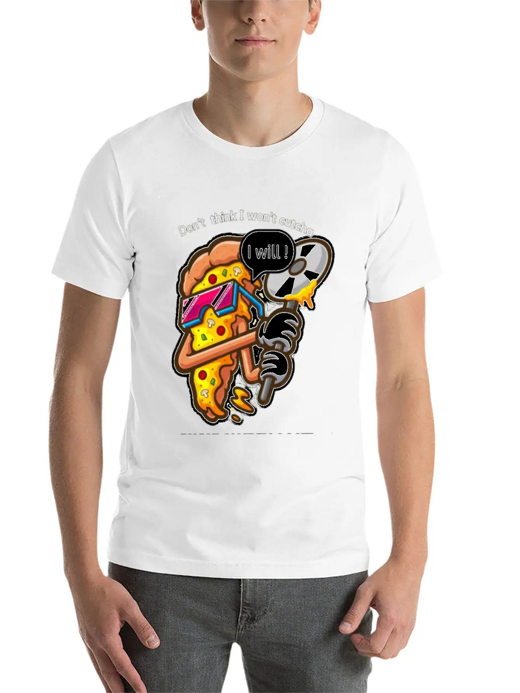 OH-IO Pizza Apparel Essential Cotton Tee For Daily Outfits – Unisex Style