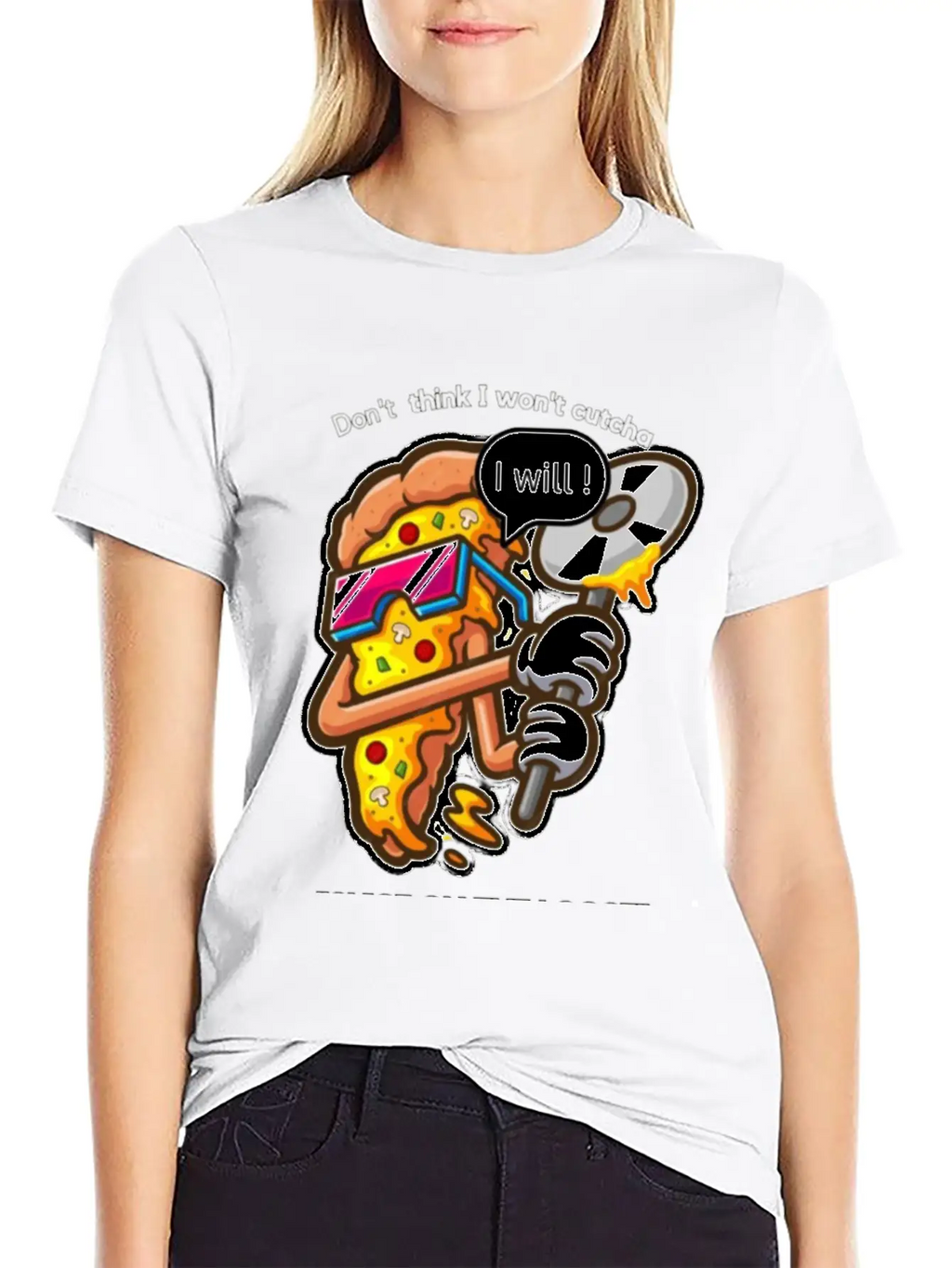 OH-IO Pizza Apparel Essential Cotton Tee For Daily Outfits – Unisex Style